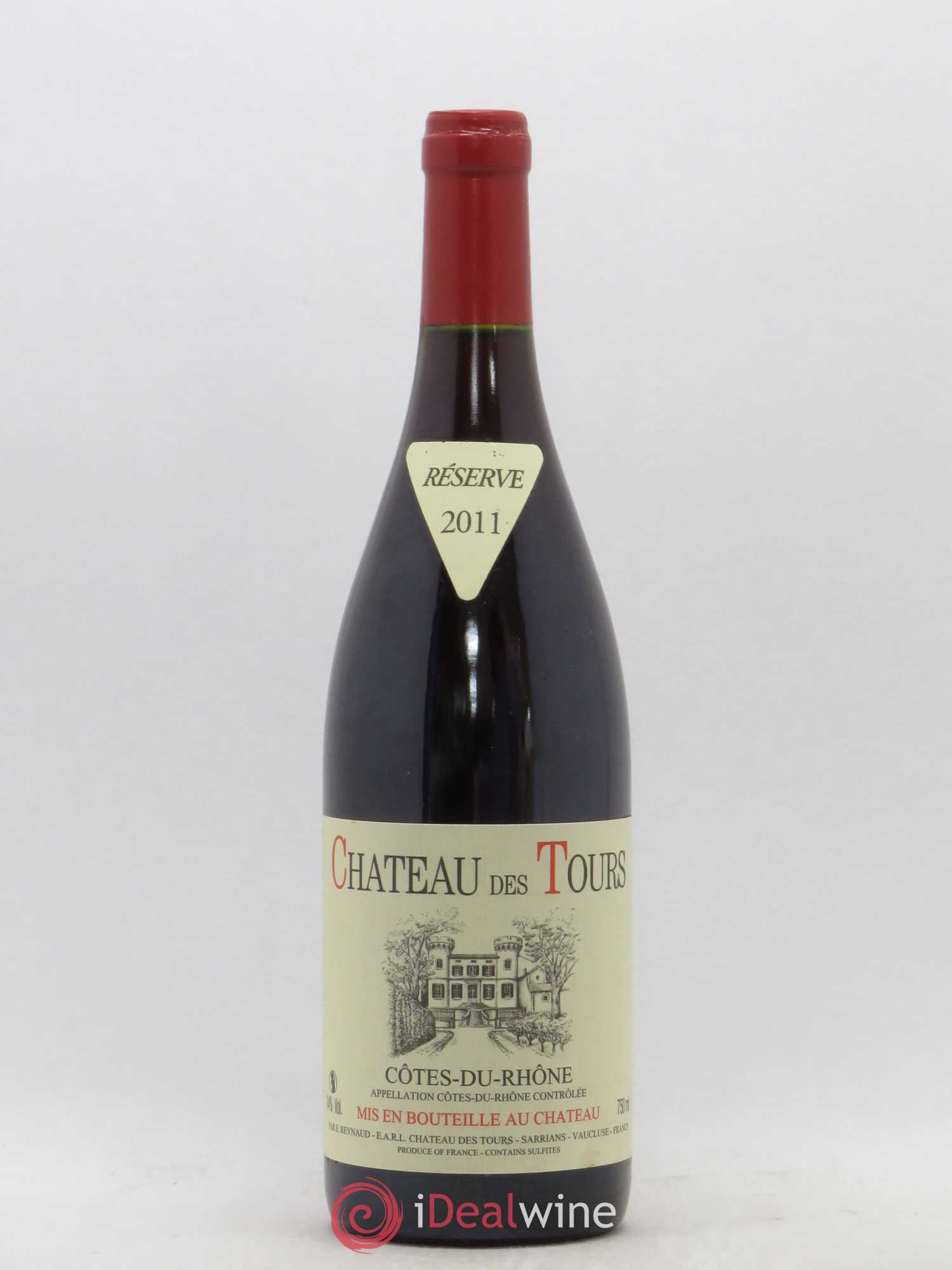 Côtes-du-Rhône Château des Tours Emmanuel Reynaud 2011 - Lot de 1 bouteille - 0