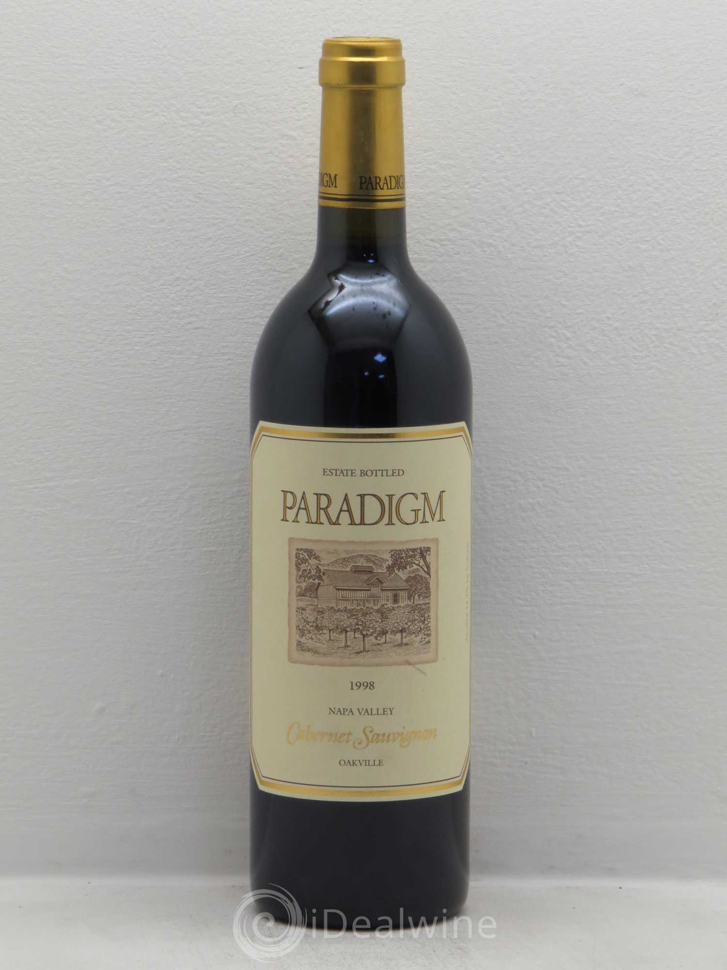 USA Oakville Cabernet Sauvignon Napa Valley Paradigm Estate 1998 - Posten von 1 Flasche - 0