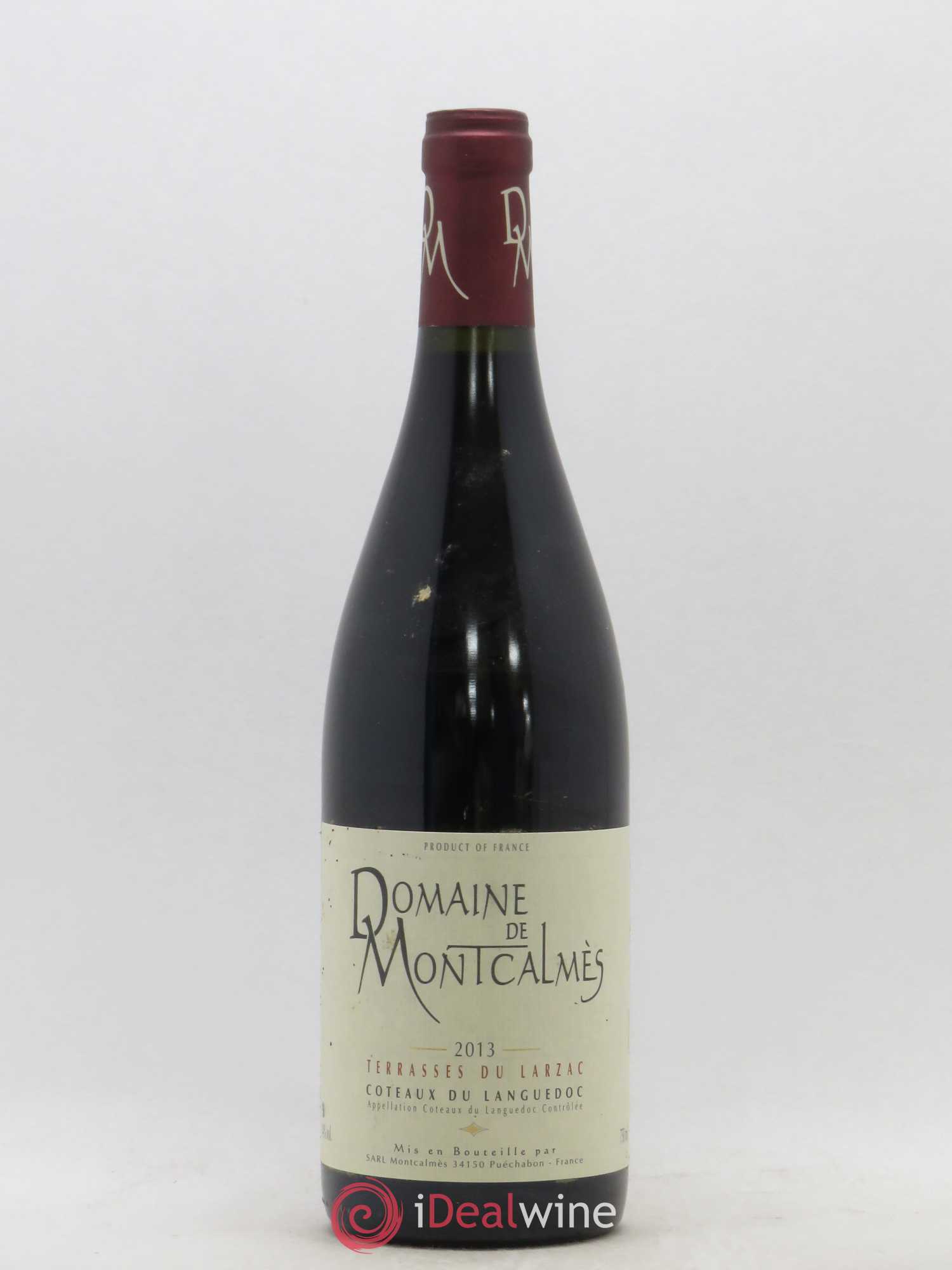 Terrasses du Larzac Domaine de Montcalmès Frédéric Pourtalié 2013 - Lot de 1 bouteille - 0