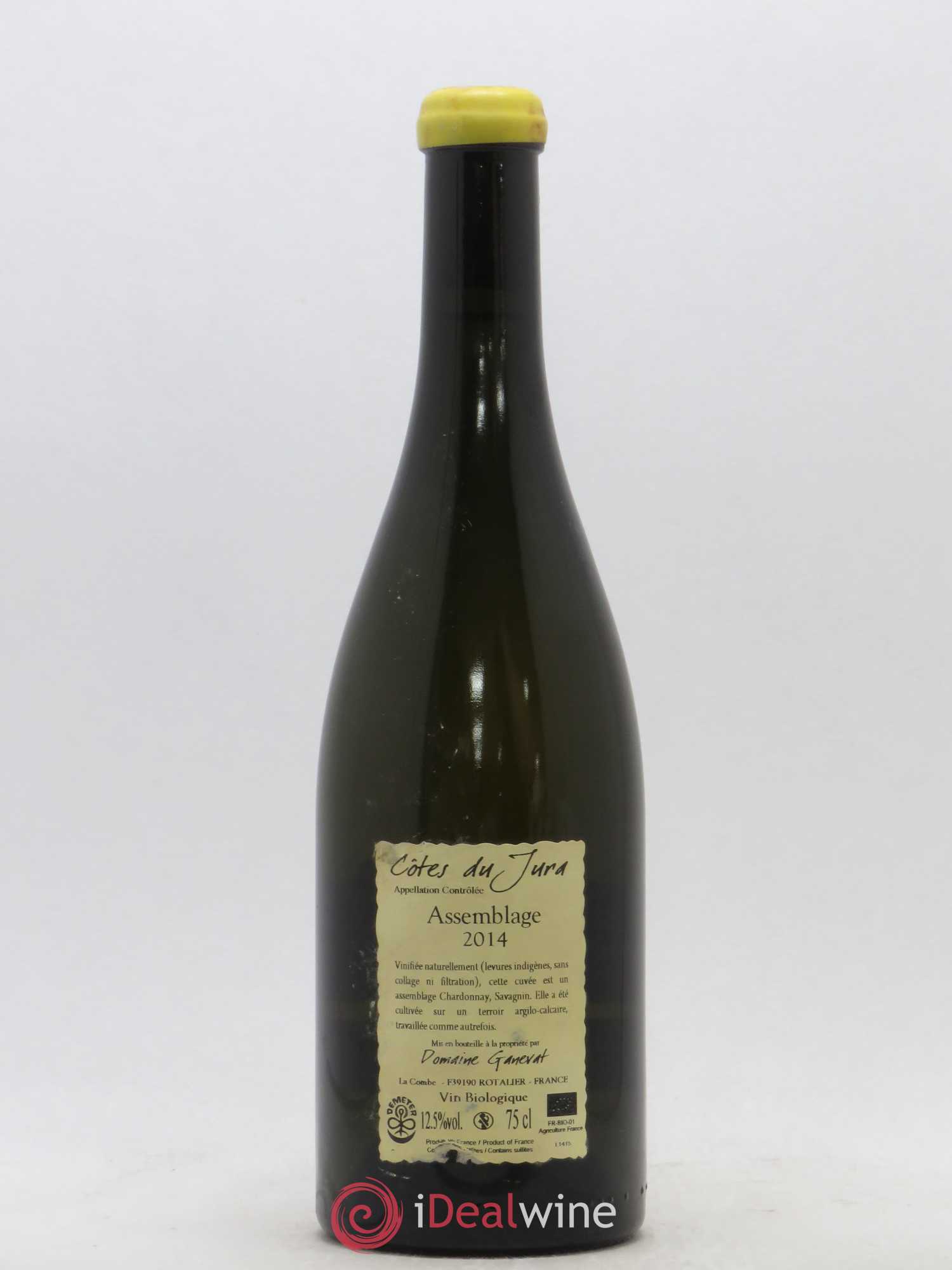 Côtes du Jura Cuvée Orégane Jean-François Ganevat (Domaine) 2014 - Lot de 1 bouteille - 1