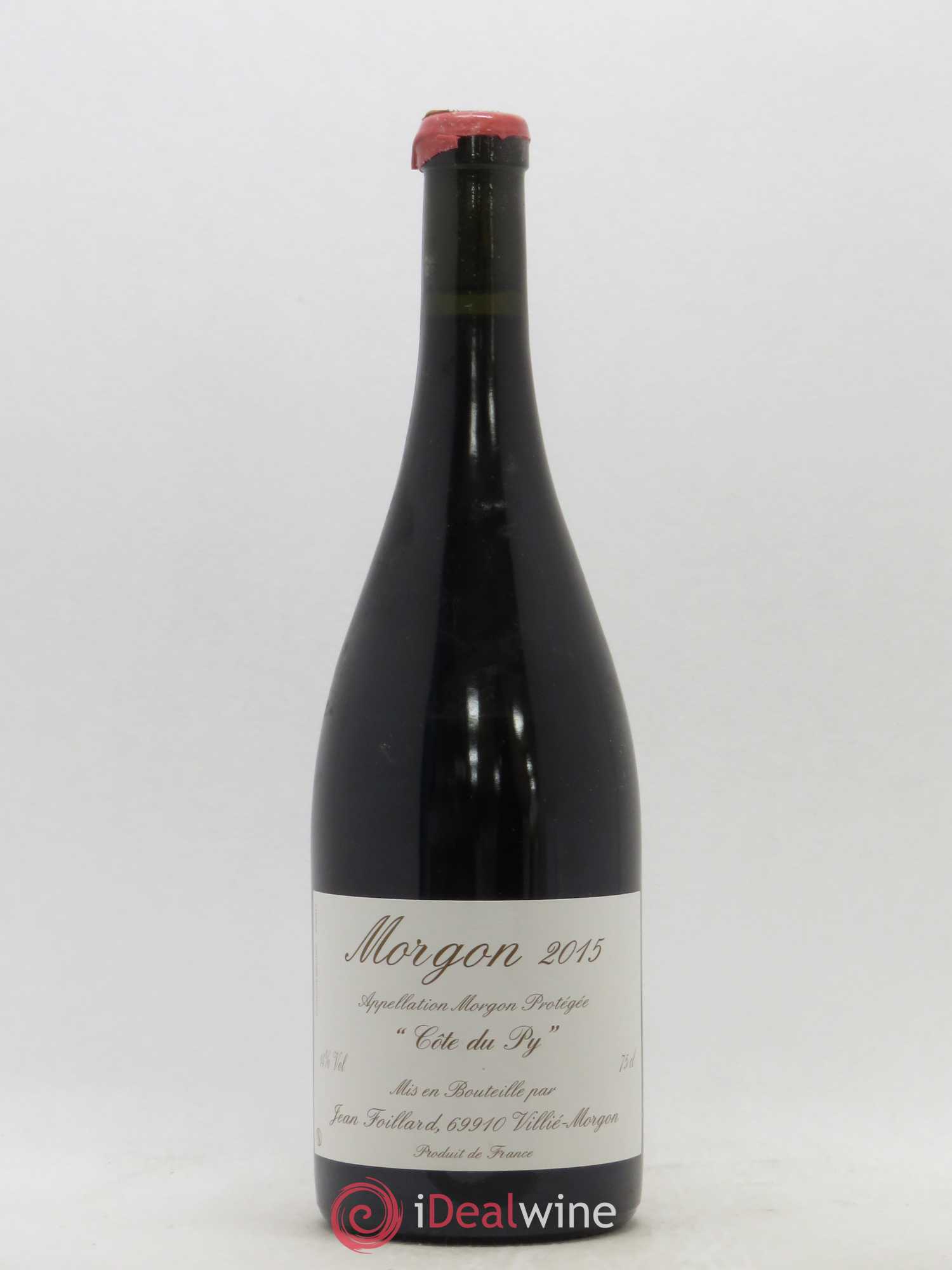 Morgon Côte du Py Jean Foillard 2015 - Lot de 1 bouteille - 0