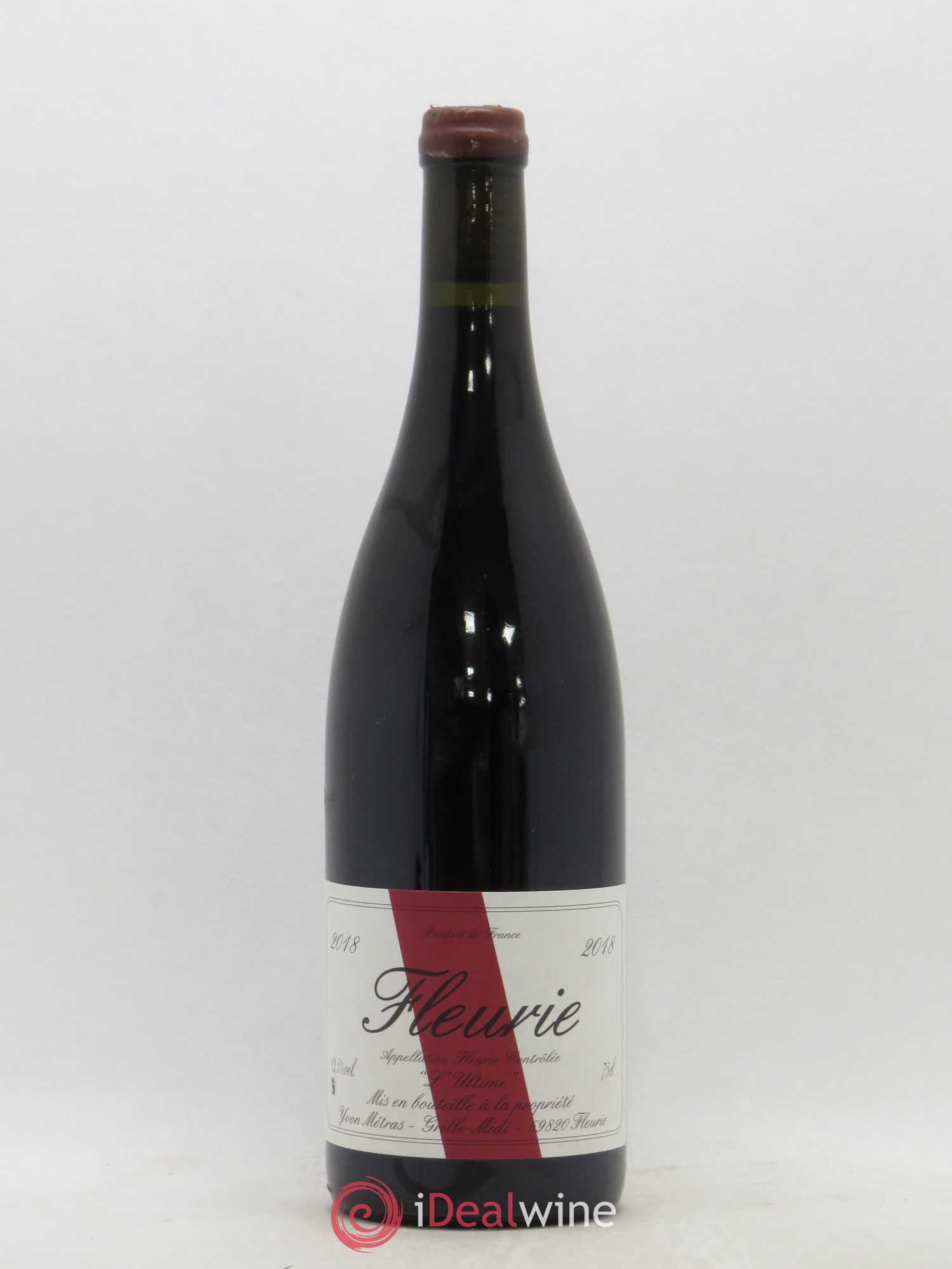 Fleurie l'Ultime Yvon Métras 2018 - Lot de 1 bouteille - 0
