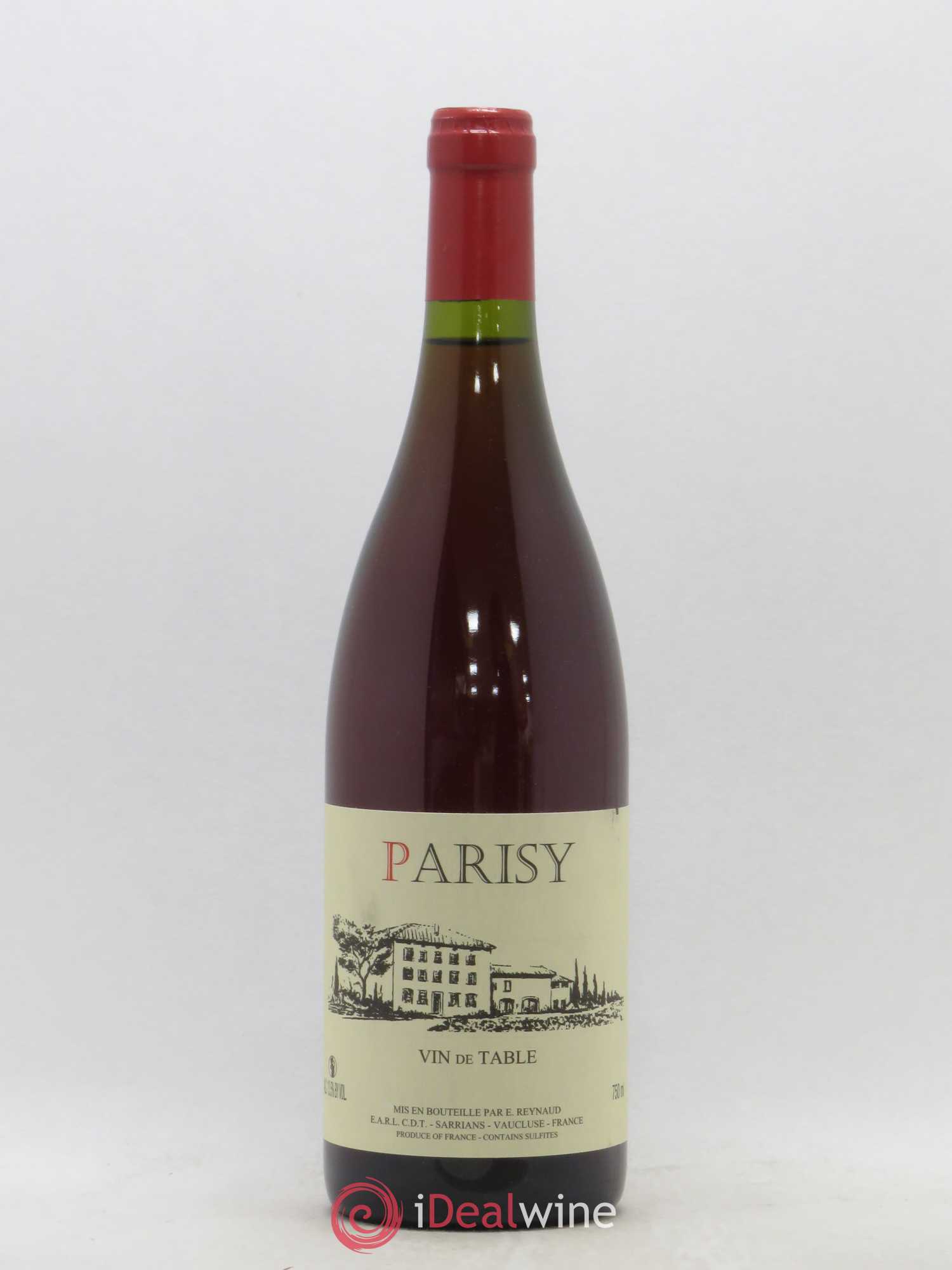 Vin de Table Parisy Emmanuel Reynaud - Lot de 1 bouteille - 0