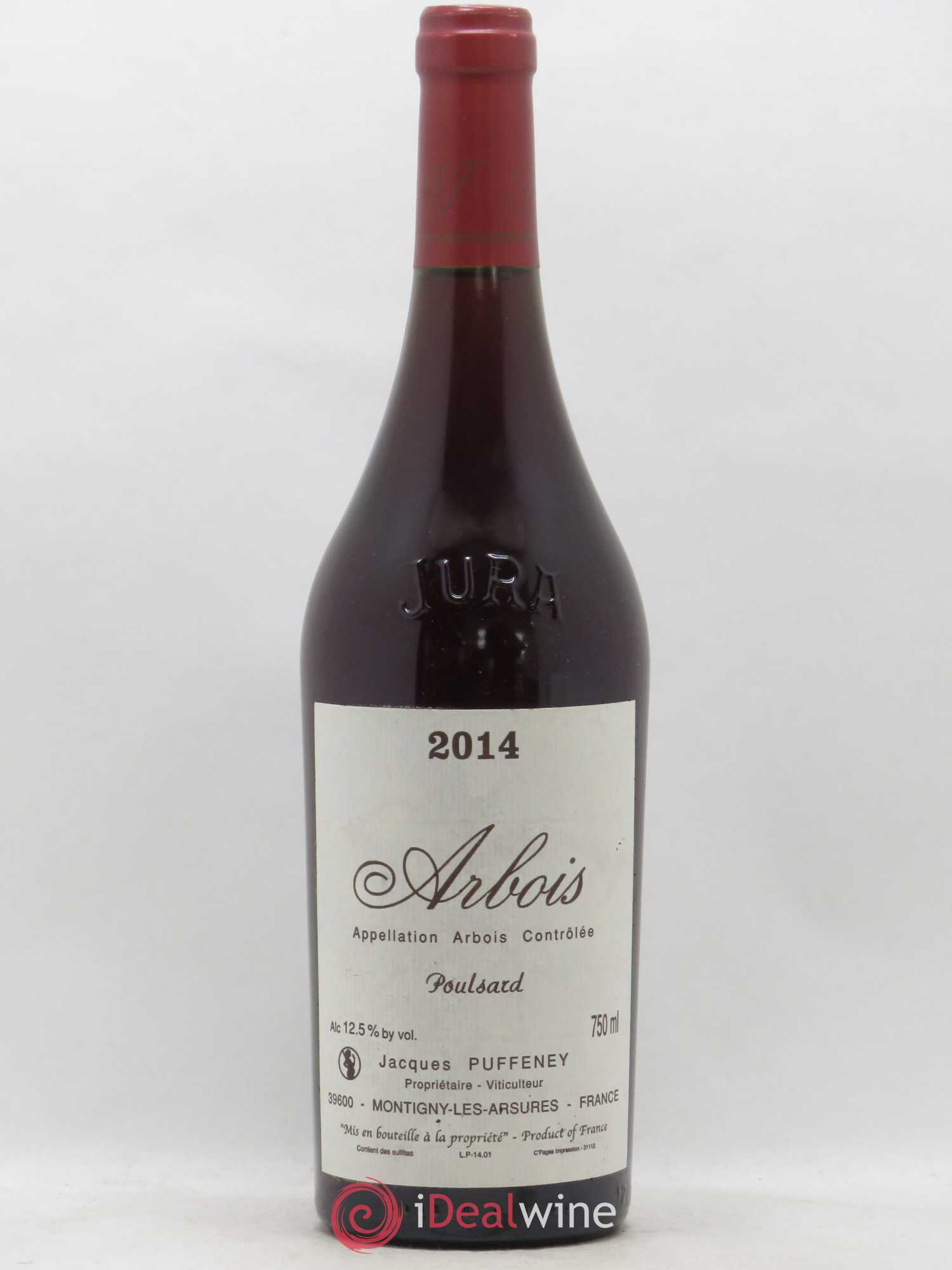 Arbois Poulsard Jacques Puffeney 2014 - Lot de 1 bouteille - 0