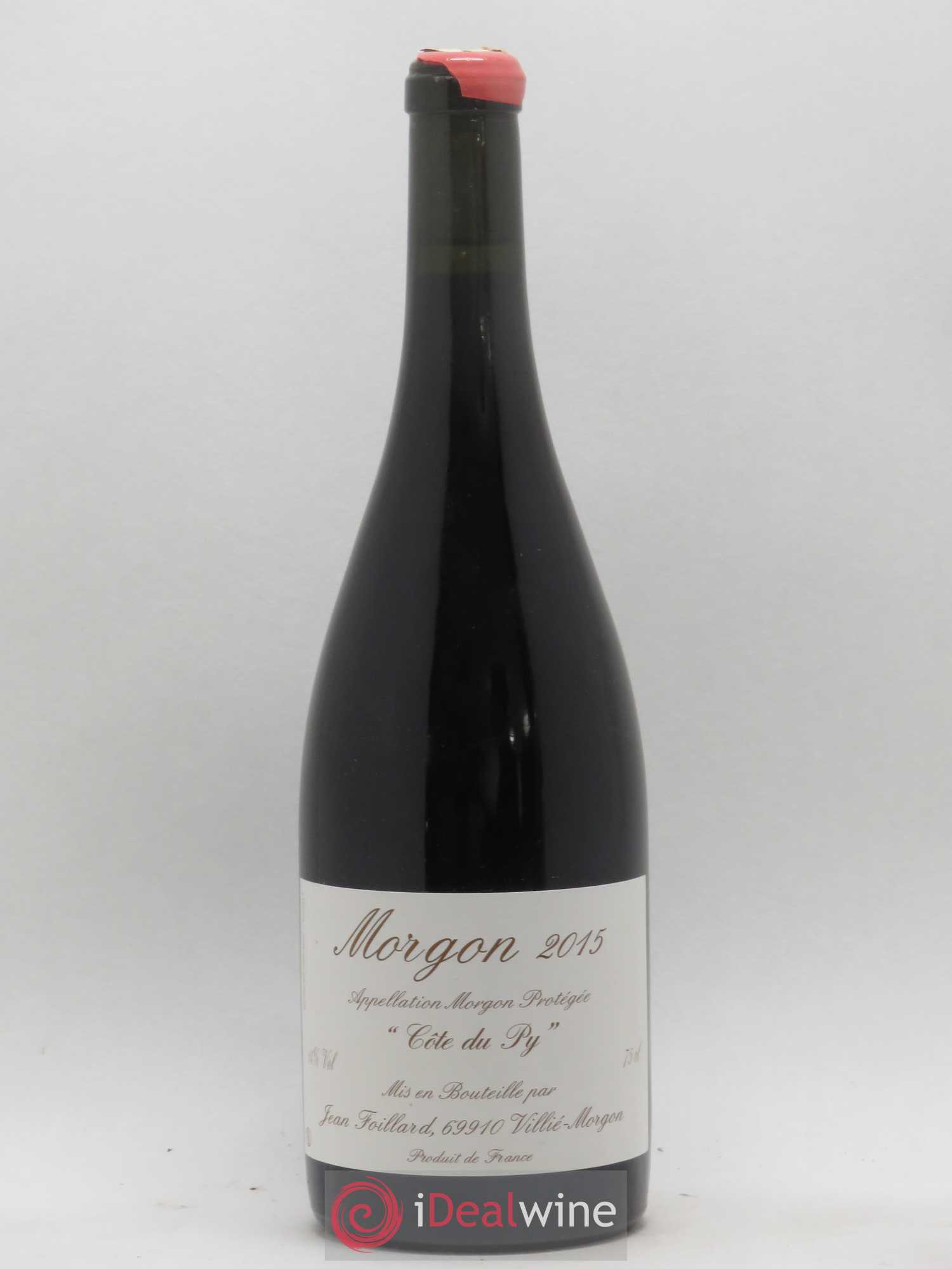 Morgon Côte du Py Jean Foillard 2015 - Lot de 1 bouteille - 0