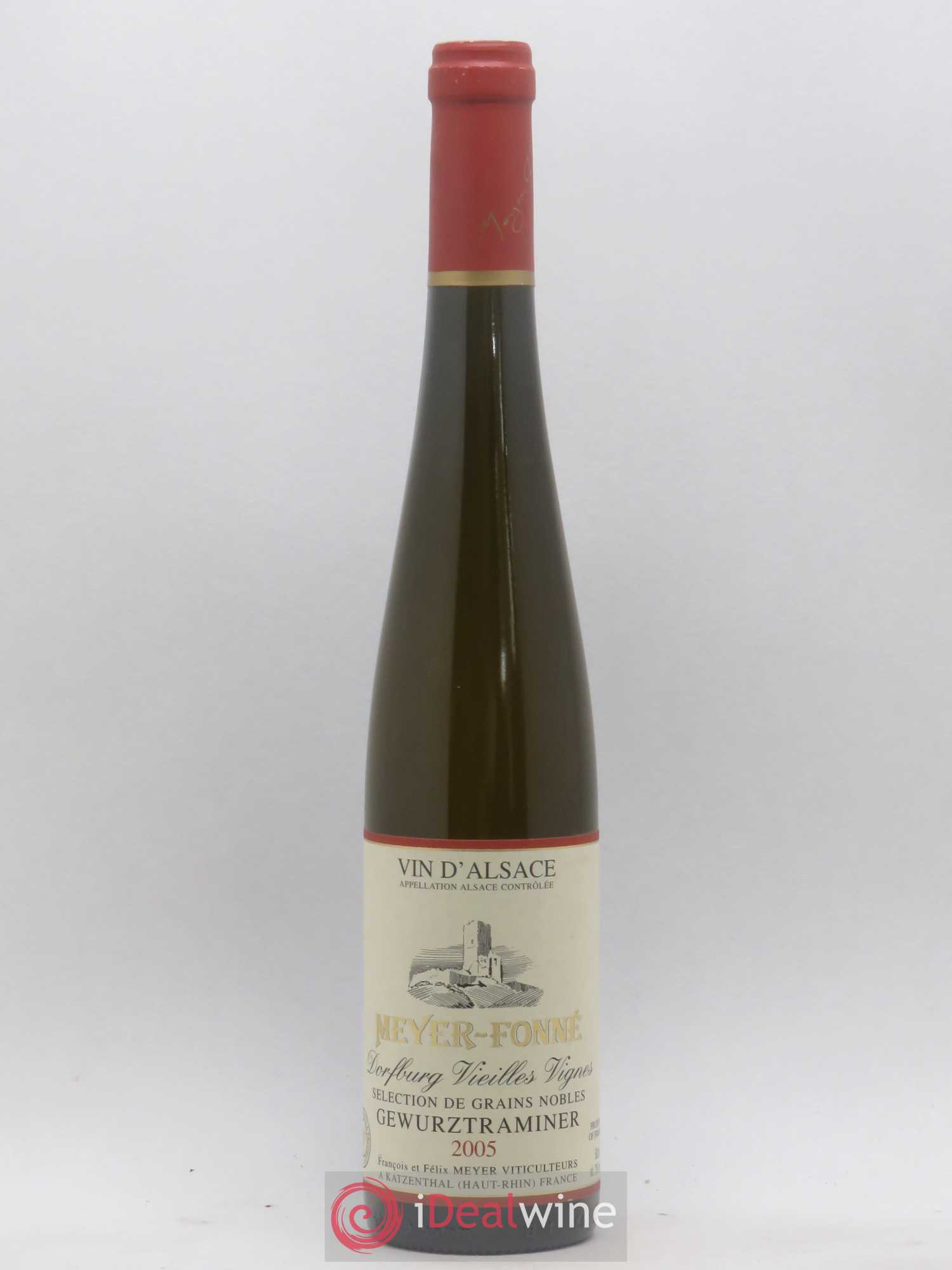 Gewurztraminer Sélection de Grains Nobles Dorfburg Vieilles Vignes Domaine Meyer-Fonné 50cl 2005 - Lotto di 1 bottiglia - 0
