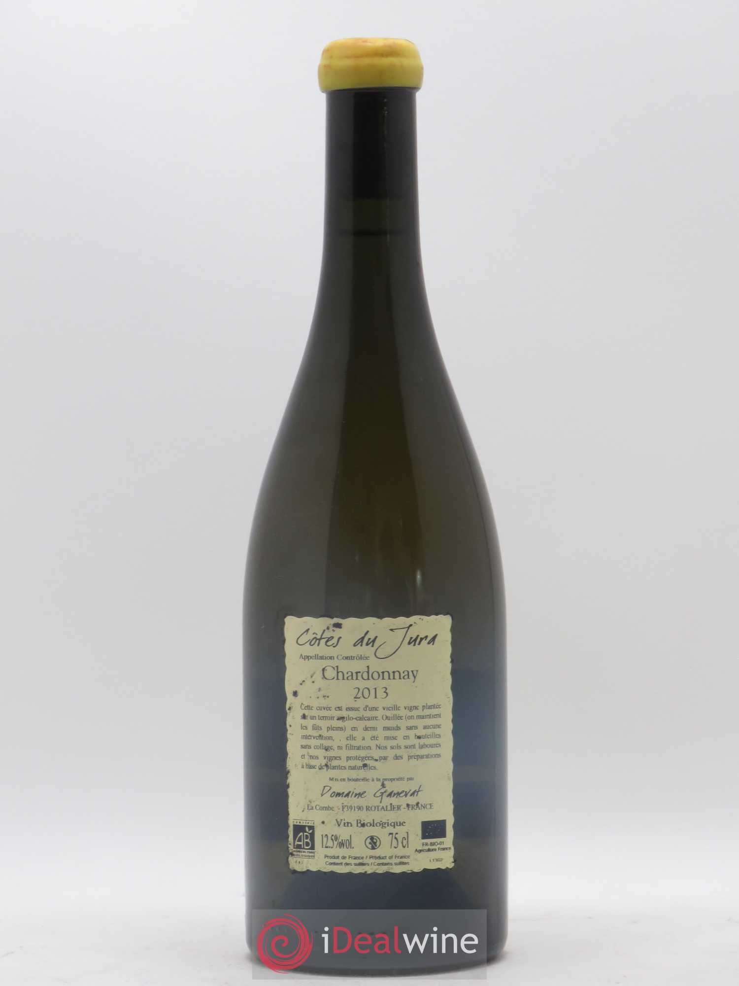 Côtes du Jura Les Chamois du Paradis Jean-François Ganevat (Domaine) 2013 - Lot de 1 bouteille - 1