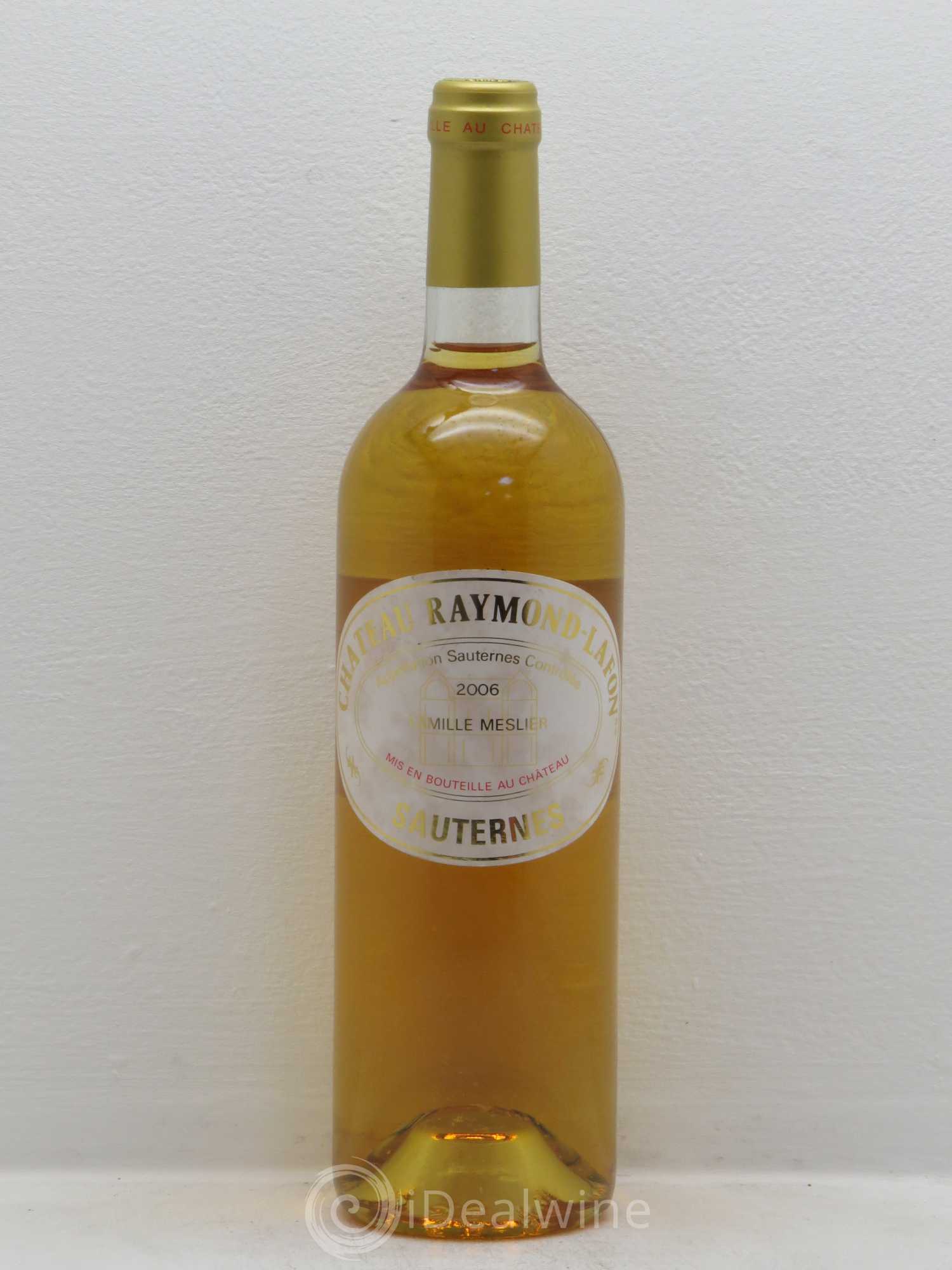 Château Raymond Lafon 2006 - Lot de 1 bouteille - 0