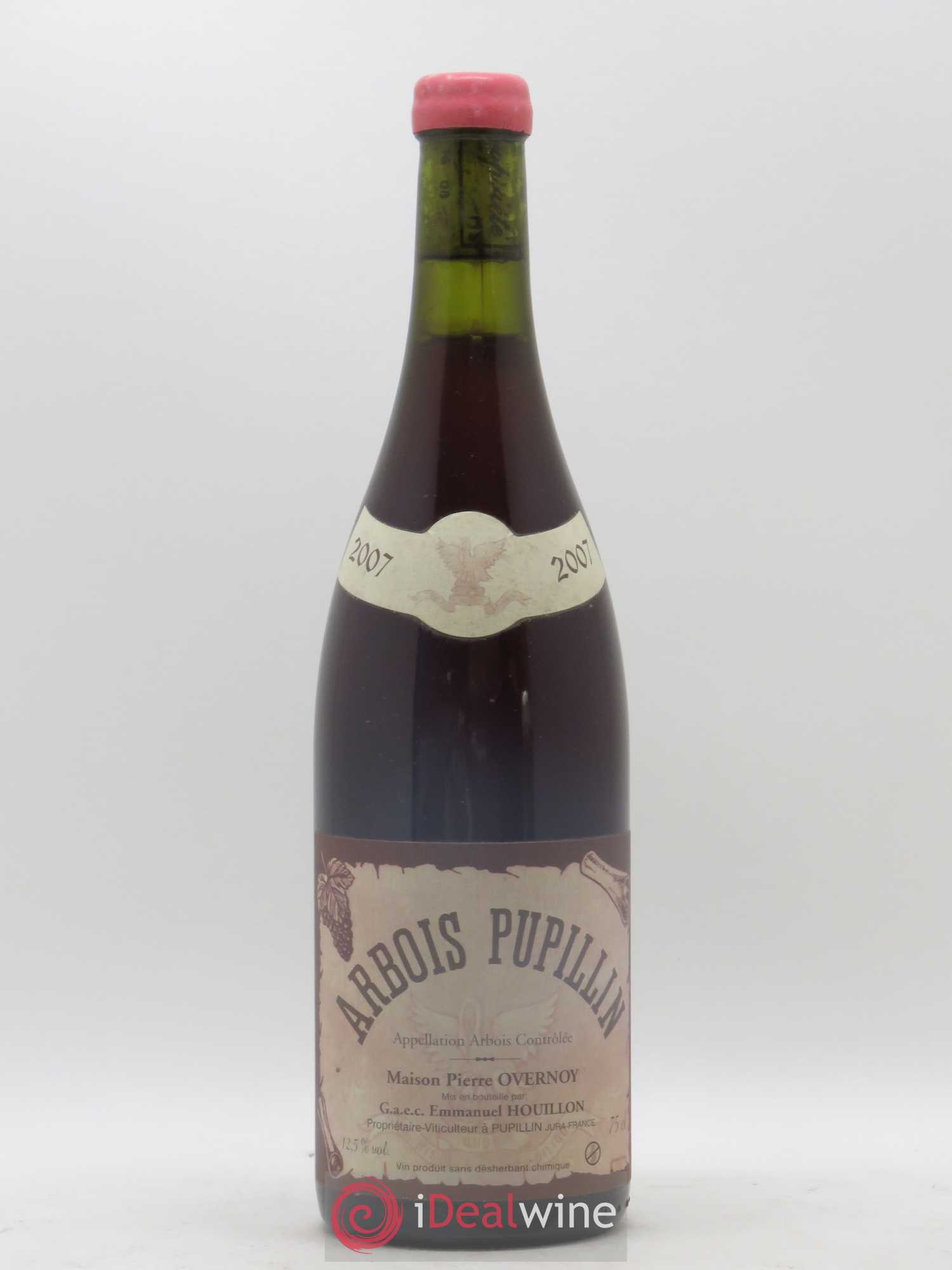 Arbois-Pupillin Poulsard (cire rouge) Overnoy-Houillon (Domaine) 2007 - Lot de 1 bouteille - 0