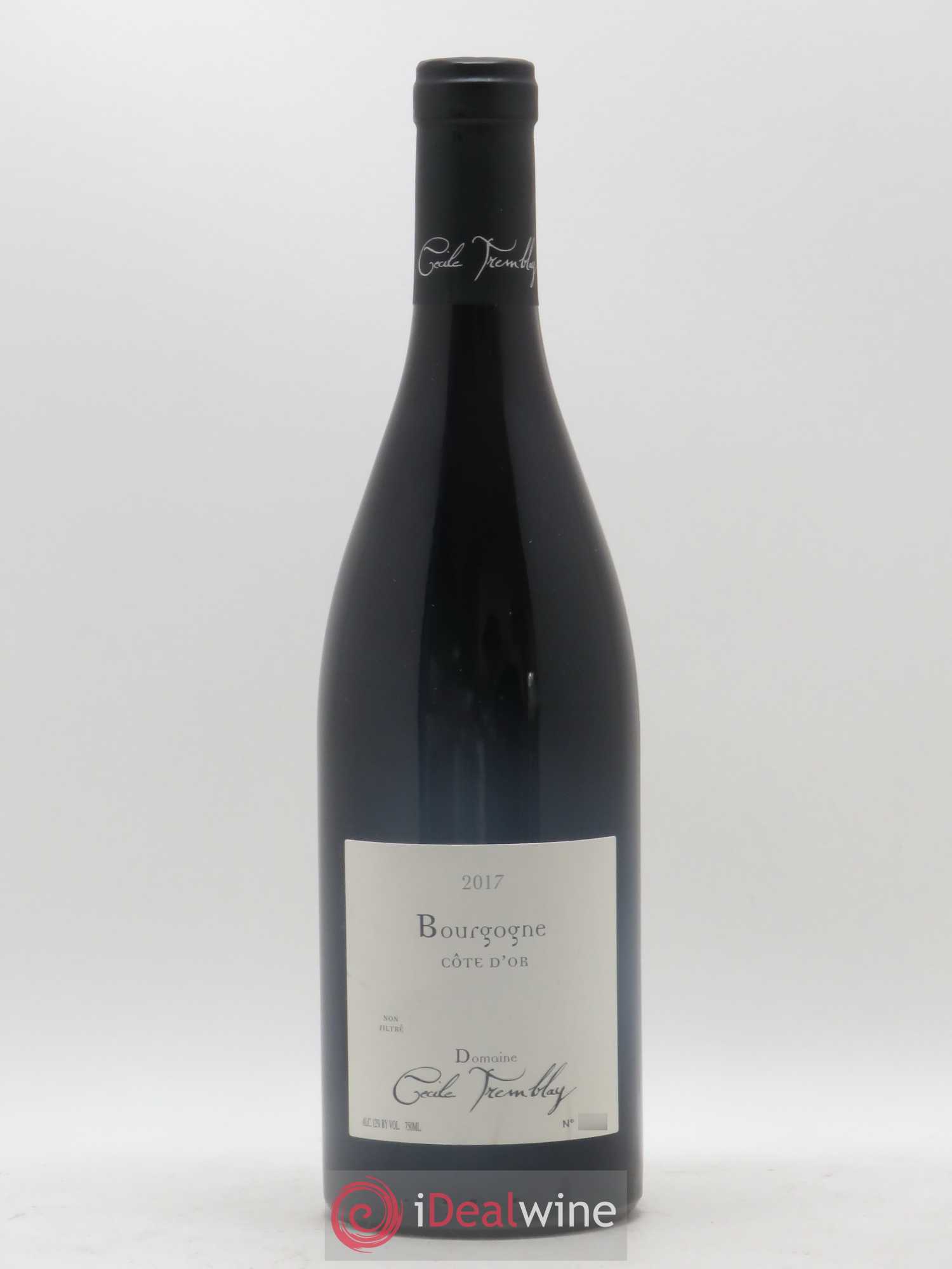 Bourgogne Côte-d'Or Cécile Tremblay 2017 - Lot de 1 bouteille - 0