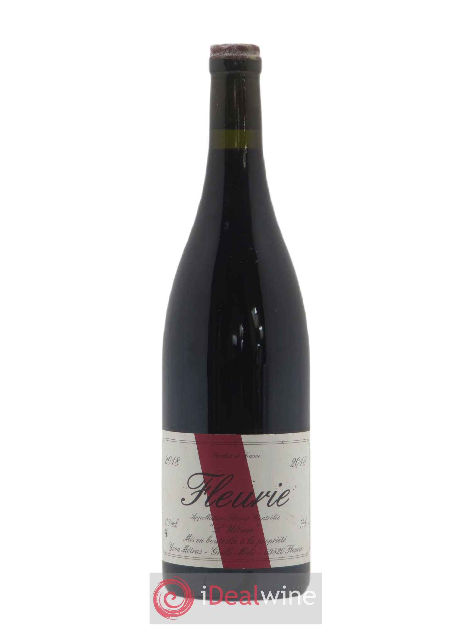 Fleurie l'Ultime Yvon Métras 2018 - Lot de 1 bouteille - 0