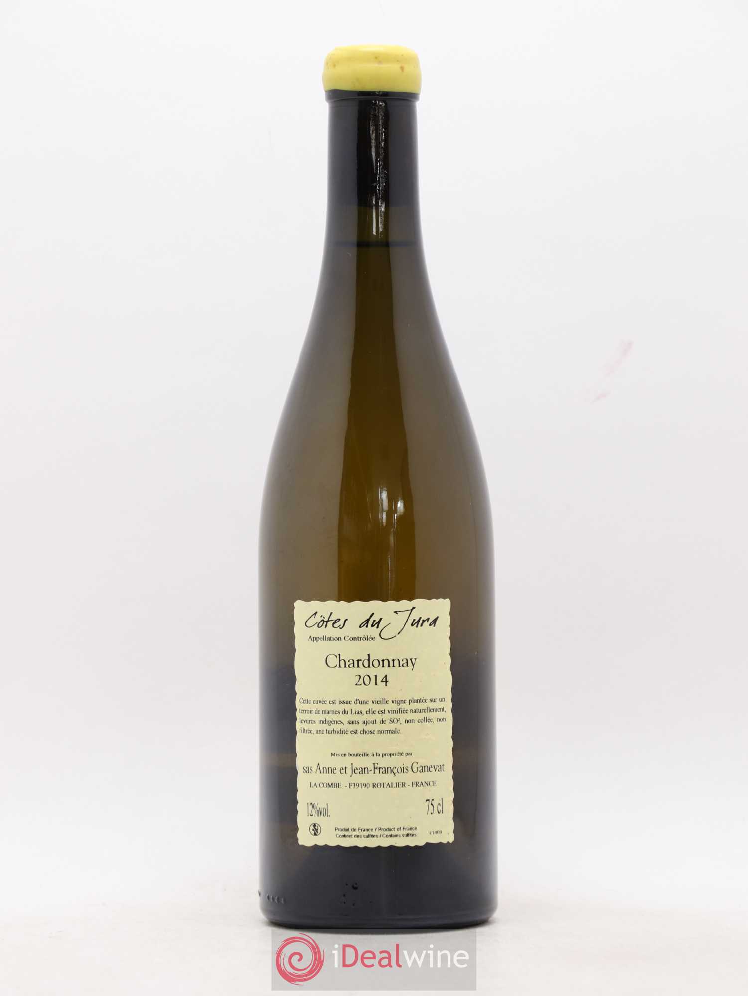 Côtes du Jura Chardonnay Le Montceau Jean-François Ganevat (Domaine) 2014 - Lot de 1 bouteille - 1