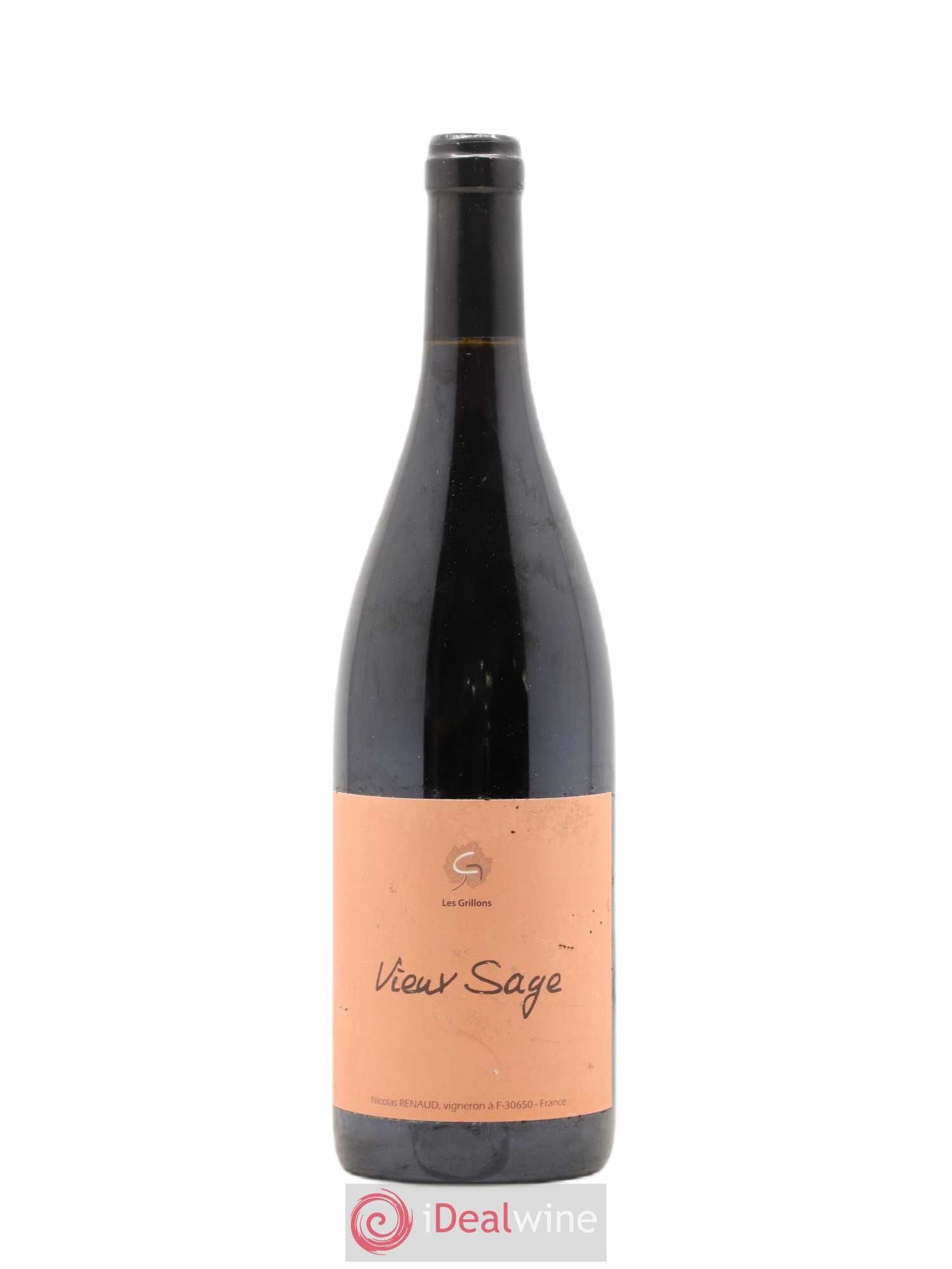 Vin de France Vieux sage Clos des grillons 2017 - Posten von 1 Flasche - 0