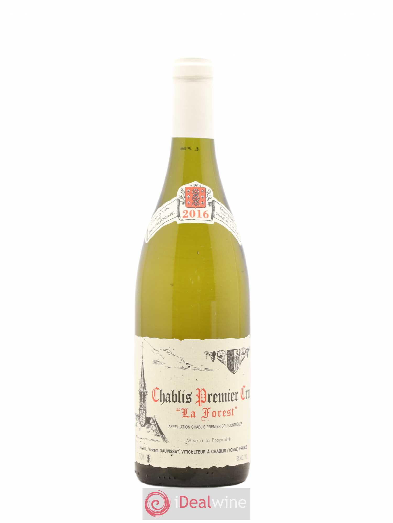 Chablis 1er Cru La Forest Vincent Dauvissat (Domaine) 2016 - Lot de 1 bouteille - 0