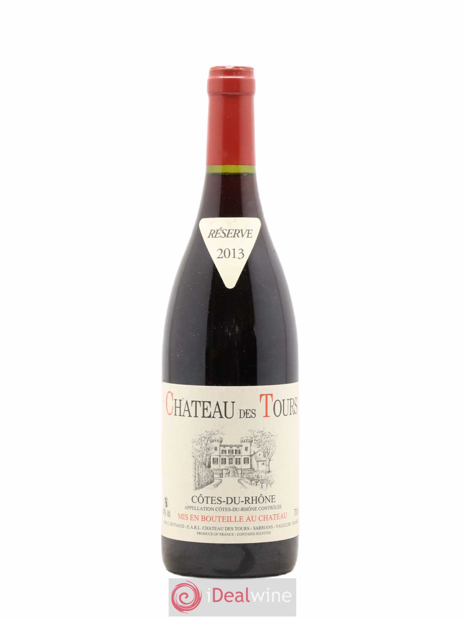 Côtes-du-Rhône Château des Tours Emmanuel Reynaud 2013 - Lot de 1 bouteille - 0