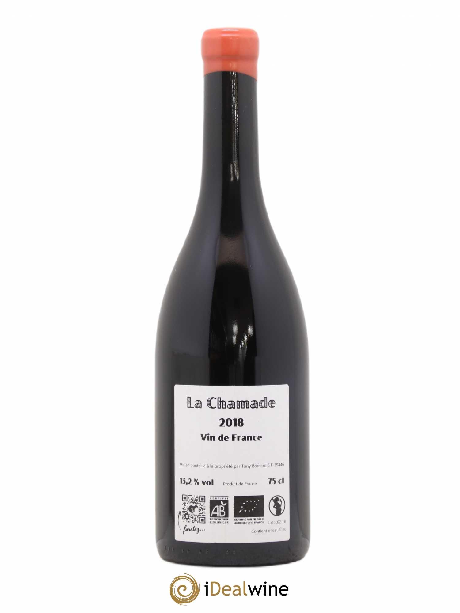 Vin de France Poulsard La Chamade Tony Bornard 2018 - Lotto di 1 bottiglia - 1