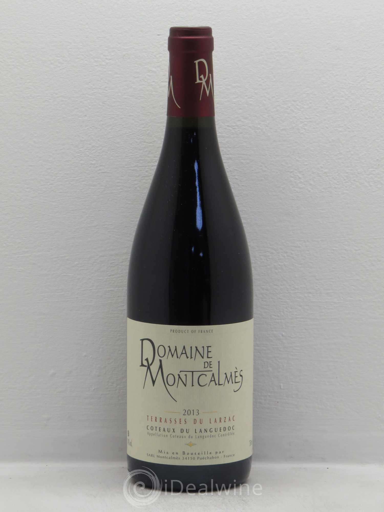 Terrasses du Larzac Domaine de Montcalmès Frédéric Pourtalié 2013 - Lot de 1 bouteille - 0