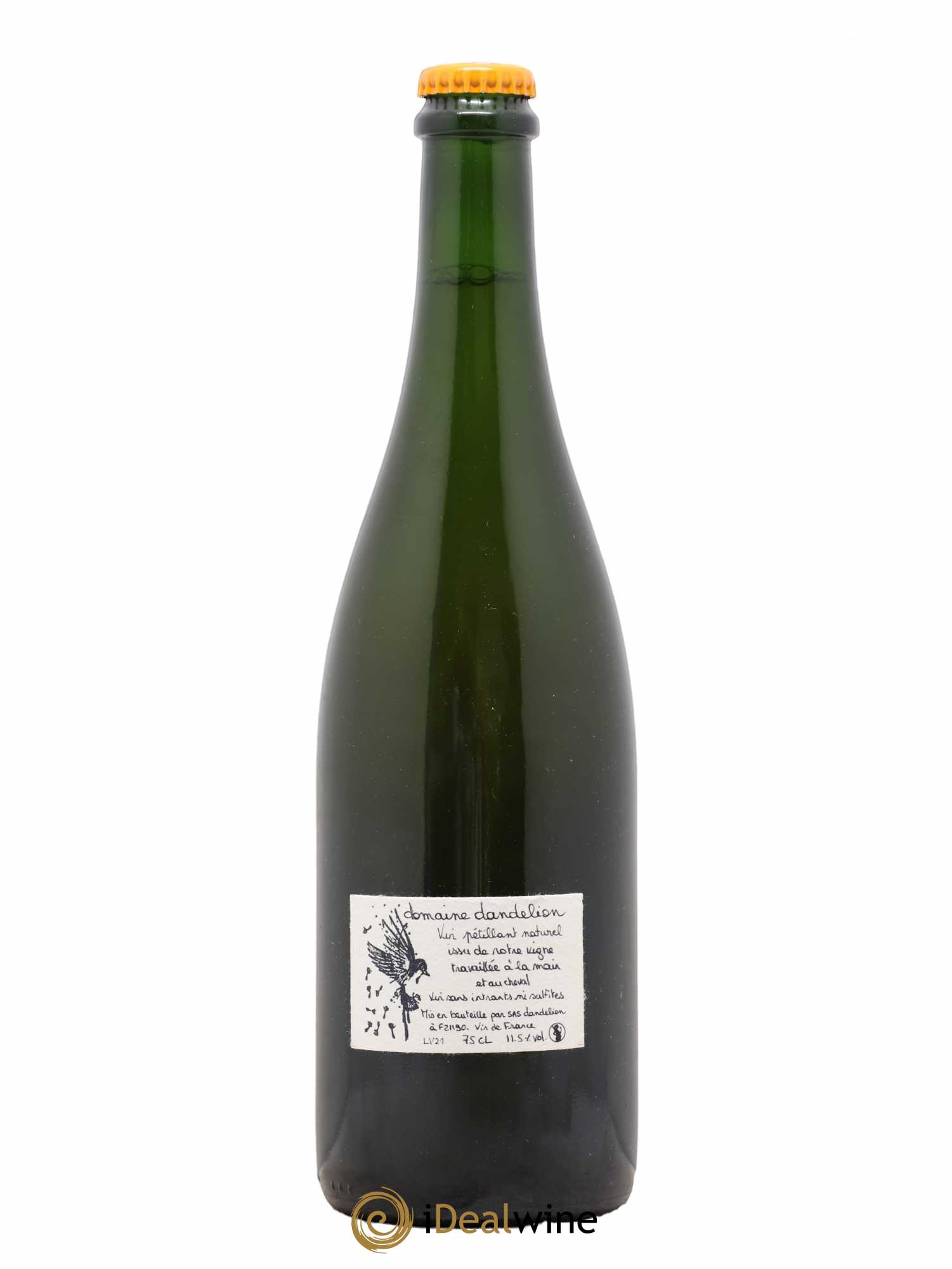 Vin de France Dandelion (Domaine) 2021 - Lot de 1 bouteille - 1