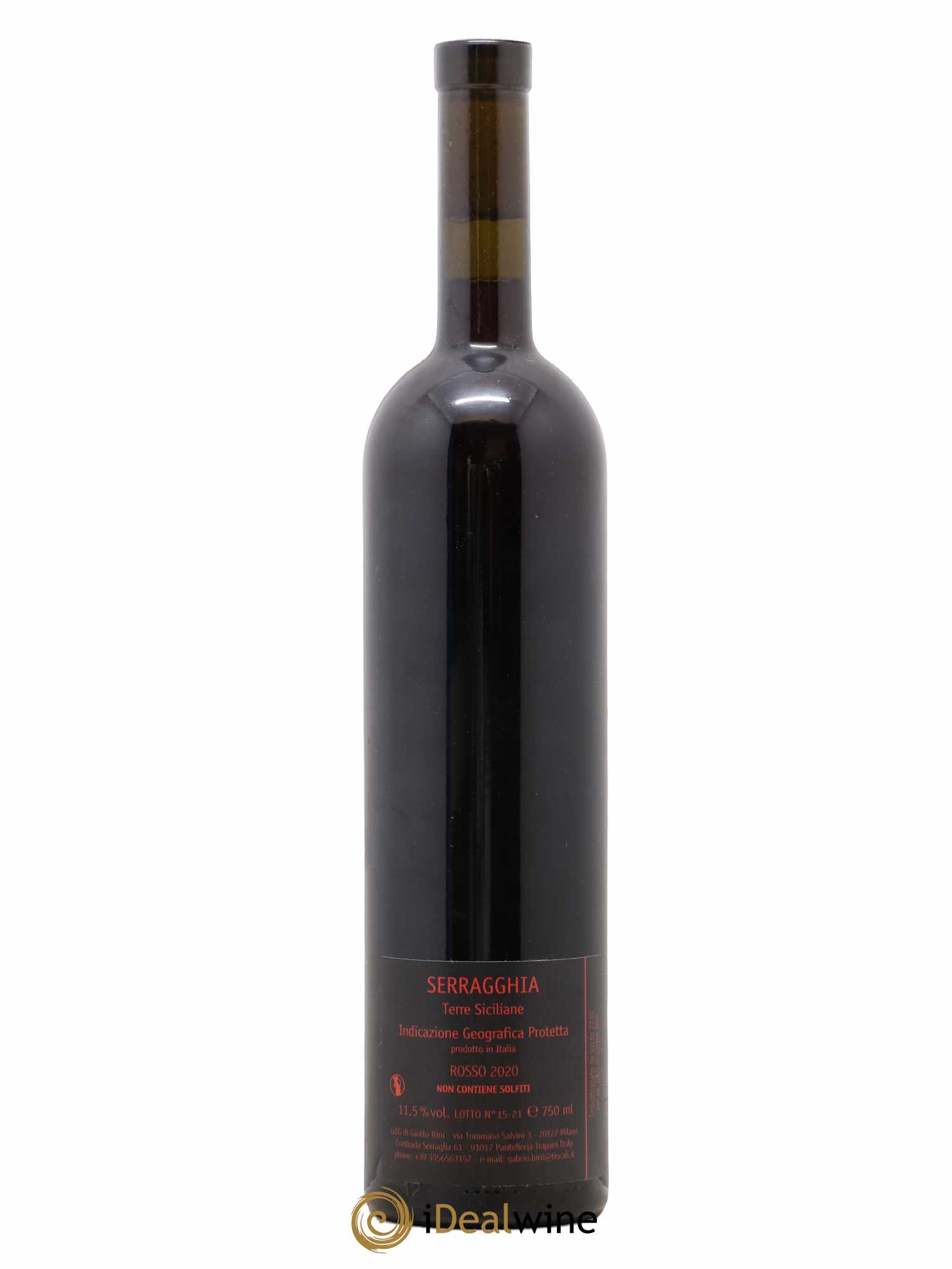 Italie Serragghia Fanino Cataratti e Pignatello Di Giotto Bini 2020 - Posten von 1 Flasche - 1
