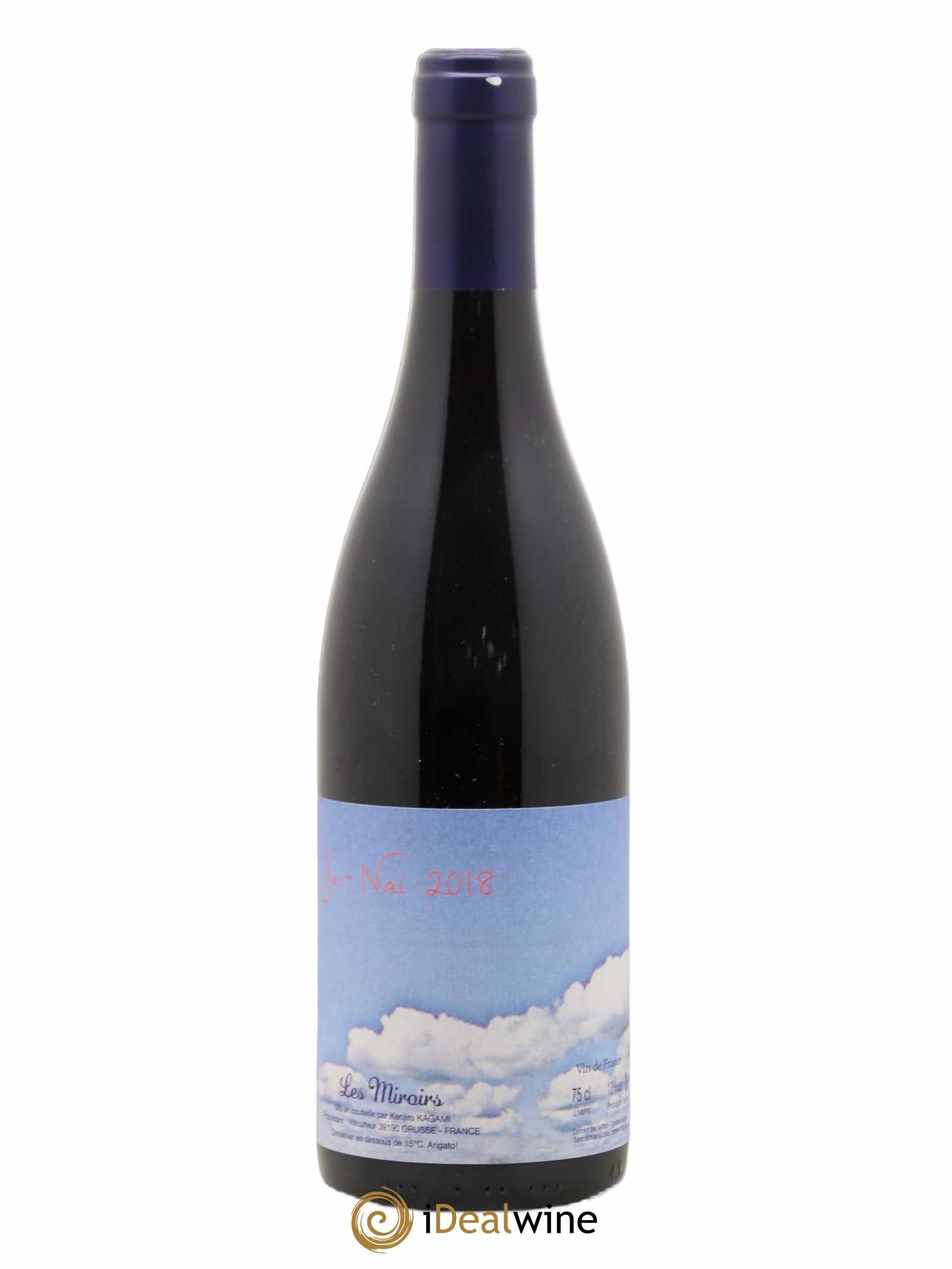 Vin de France Ja Nai Les Saugettes Kenjiro Kagami - Domaine des Miroirs 2018 - Lot de 1 bouteille - 0