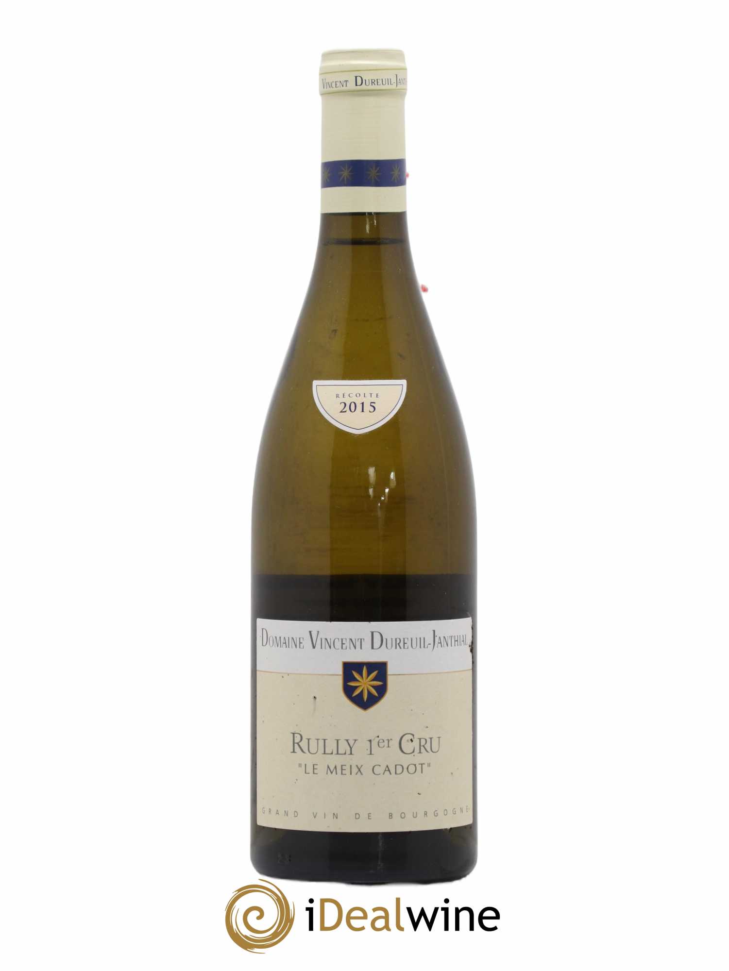 Rully 1er Cru Le Meix Cadot Vincent Dureuil-Janthial 2015 - Lot de 1 bouteille - 0