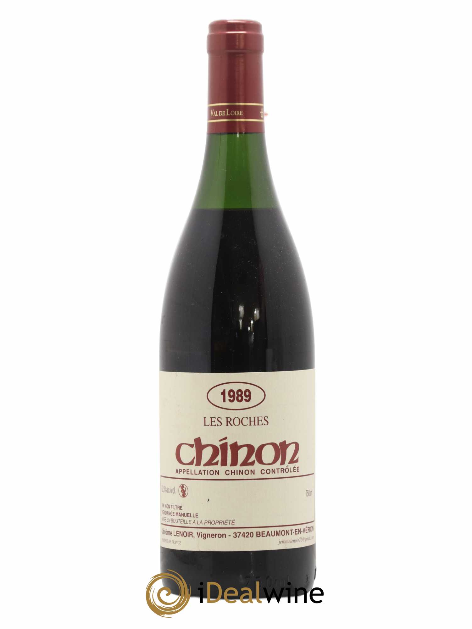 Chinon Les Roches Lenoir (Domaine) 1989 - Lot of 1 bottle - 0