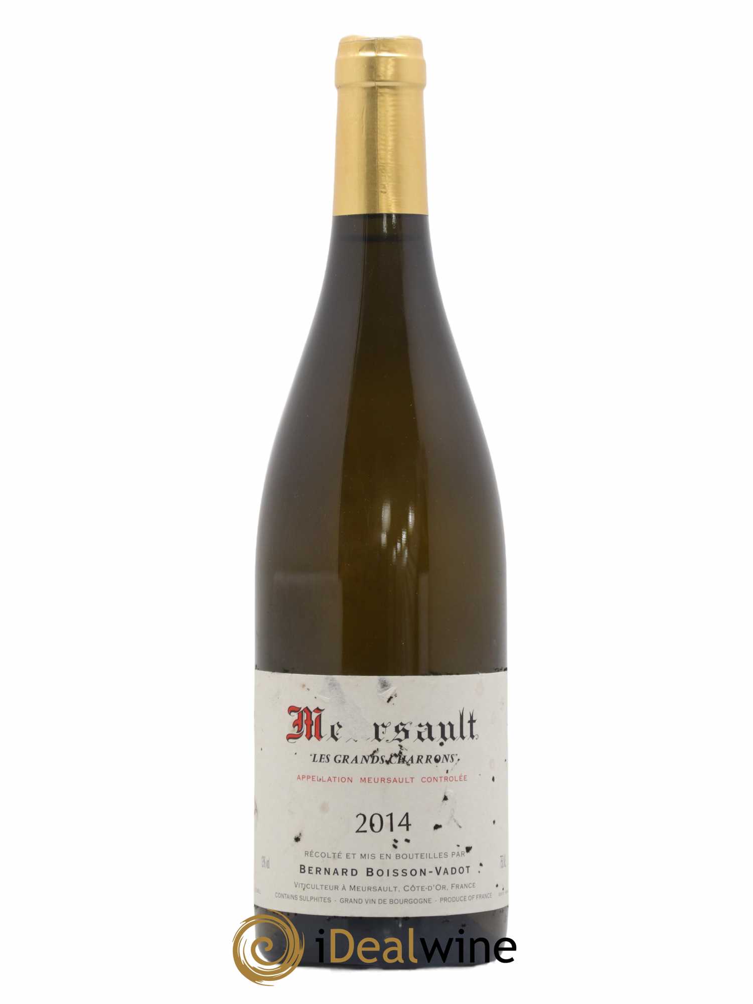 Meursault Les Grands Charrons Boisson-Vadot (Domaine) 2014 - Lot de 1 bouteille - 0