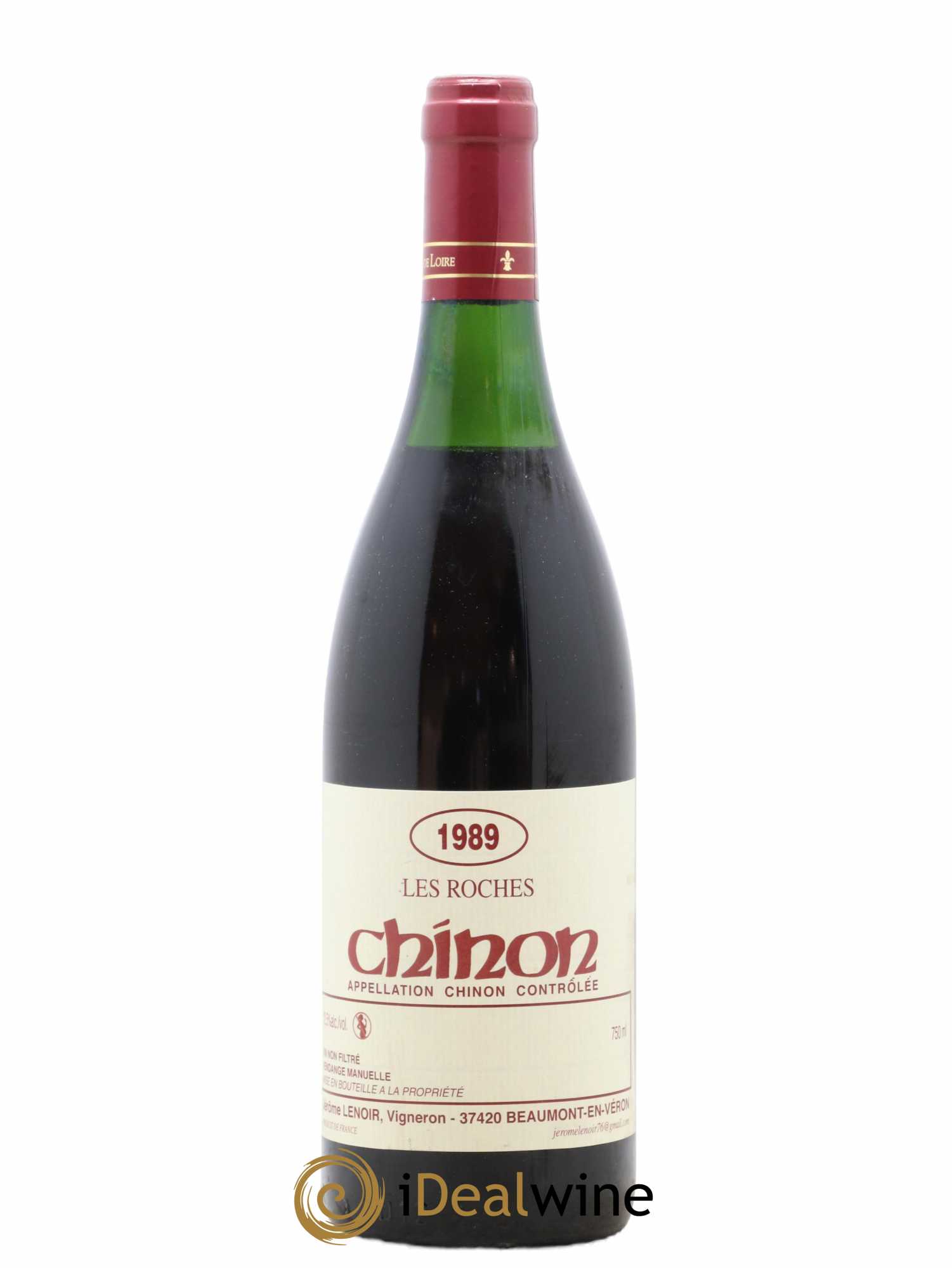 Chinon Les Roches Lenoir (Domaine) 1989 - Lot de 1 bouteille - 0