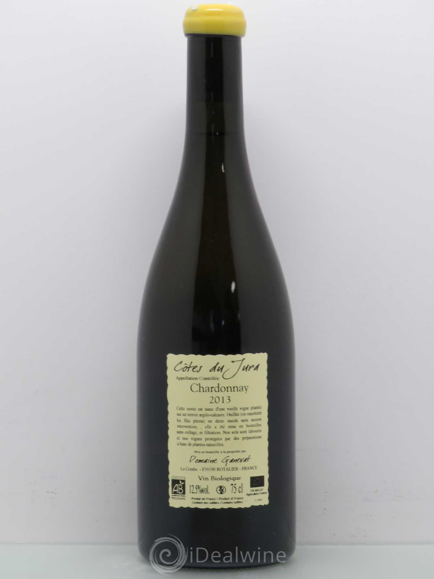 Côtes du Jura Les Chamois du Paradis Jean-François Ganevat (Domaine) 2013 - Lot de 1 bouteille - 1