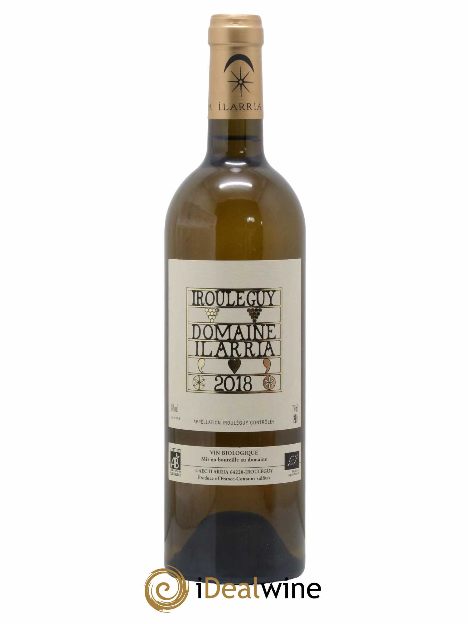 Irouléguy Ilarria (Domaine) 2018 - Posten von 1 Flasche - 0