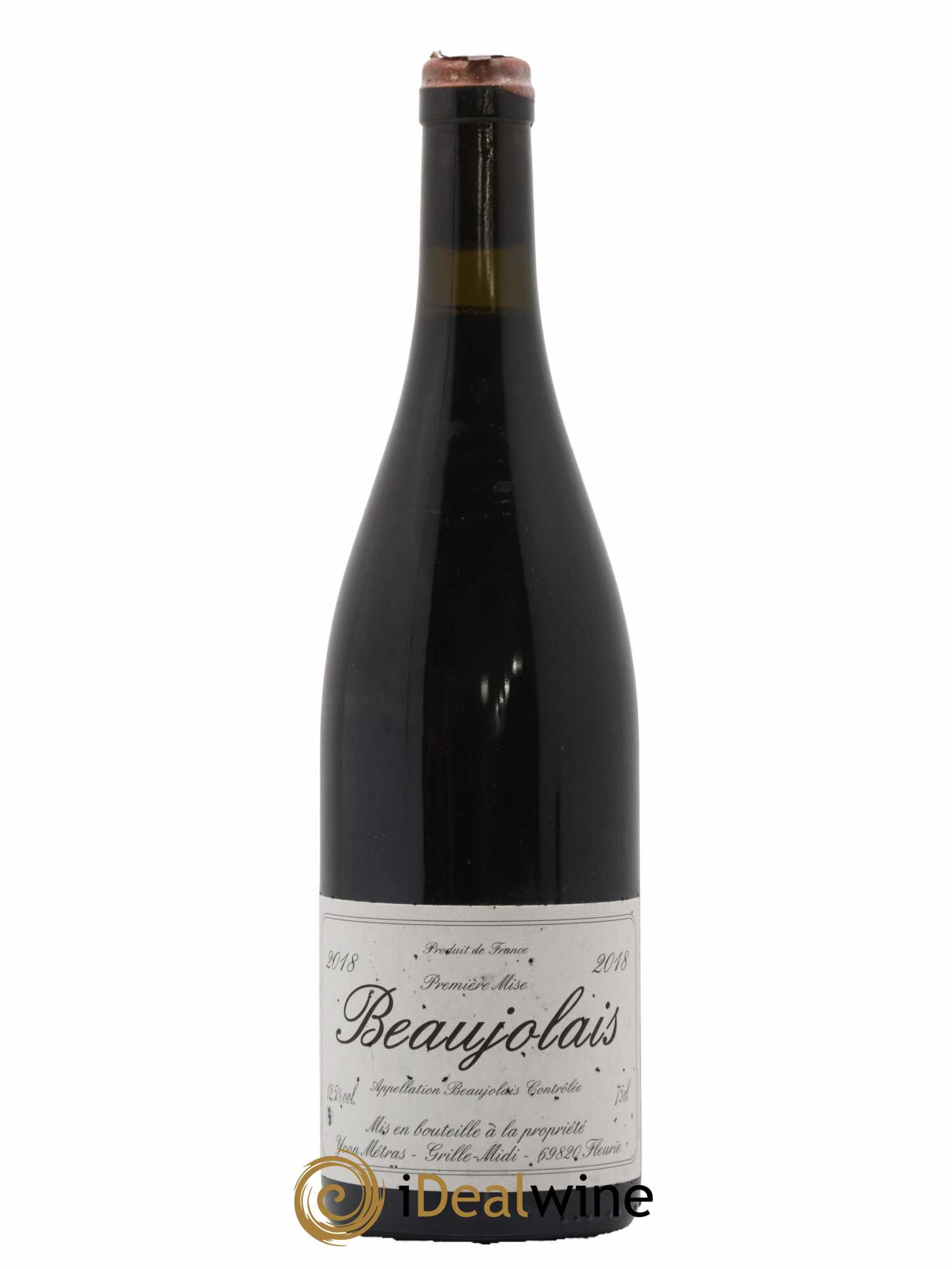 Beaujolais 1ère mise Yvon Métras 2018 - Lot de 1 bouteille - 0