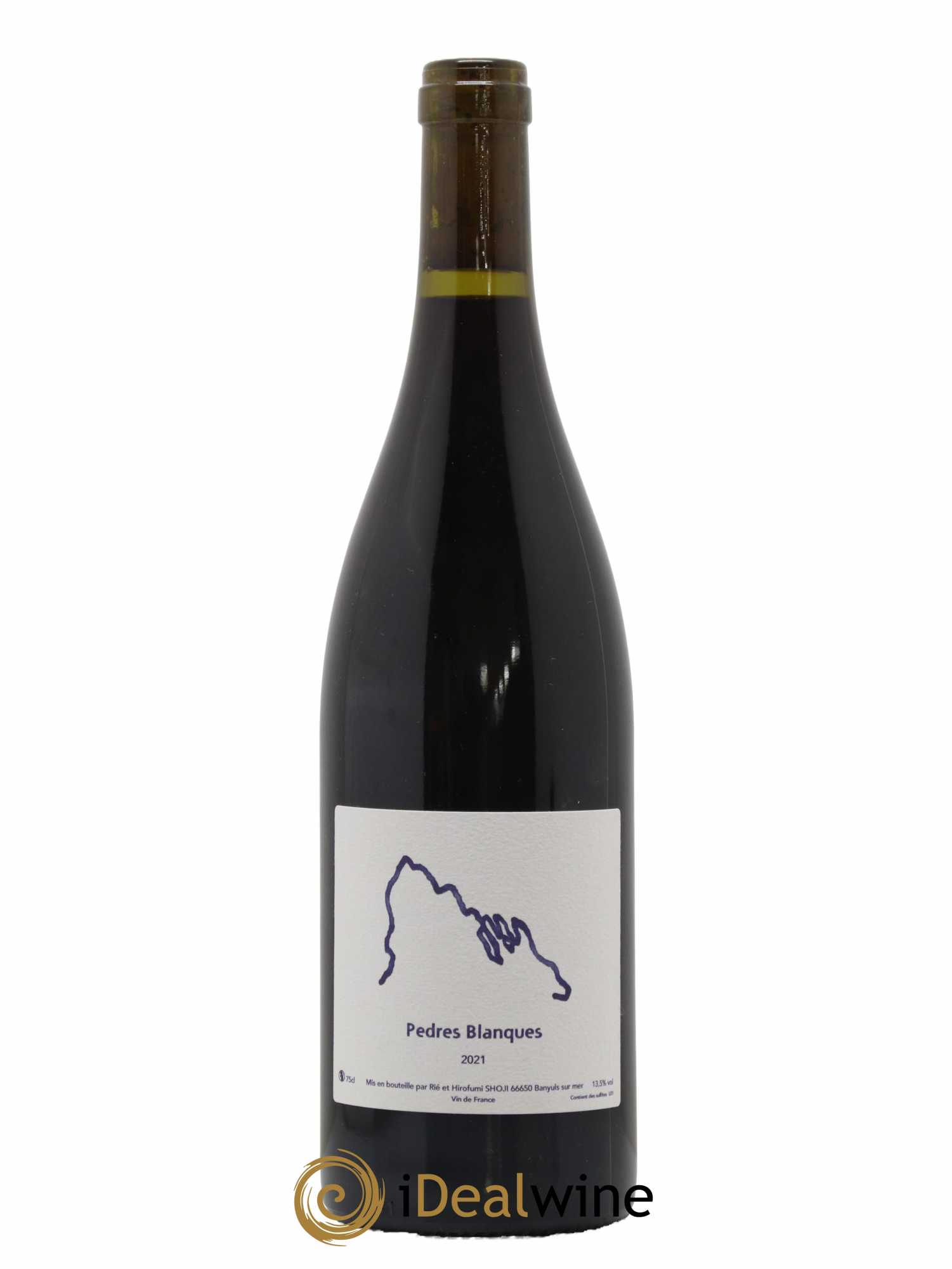 Vin de France Pedres Blanques Rié et Hirofumi Shoji 2021 - Lot de 1 bouteille - 0