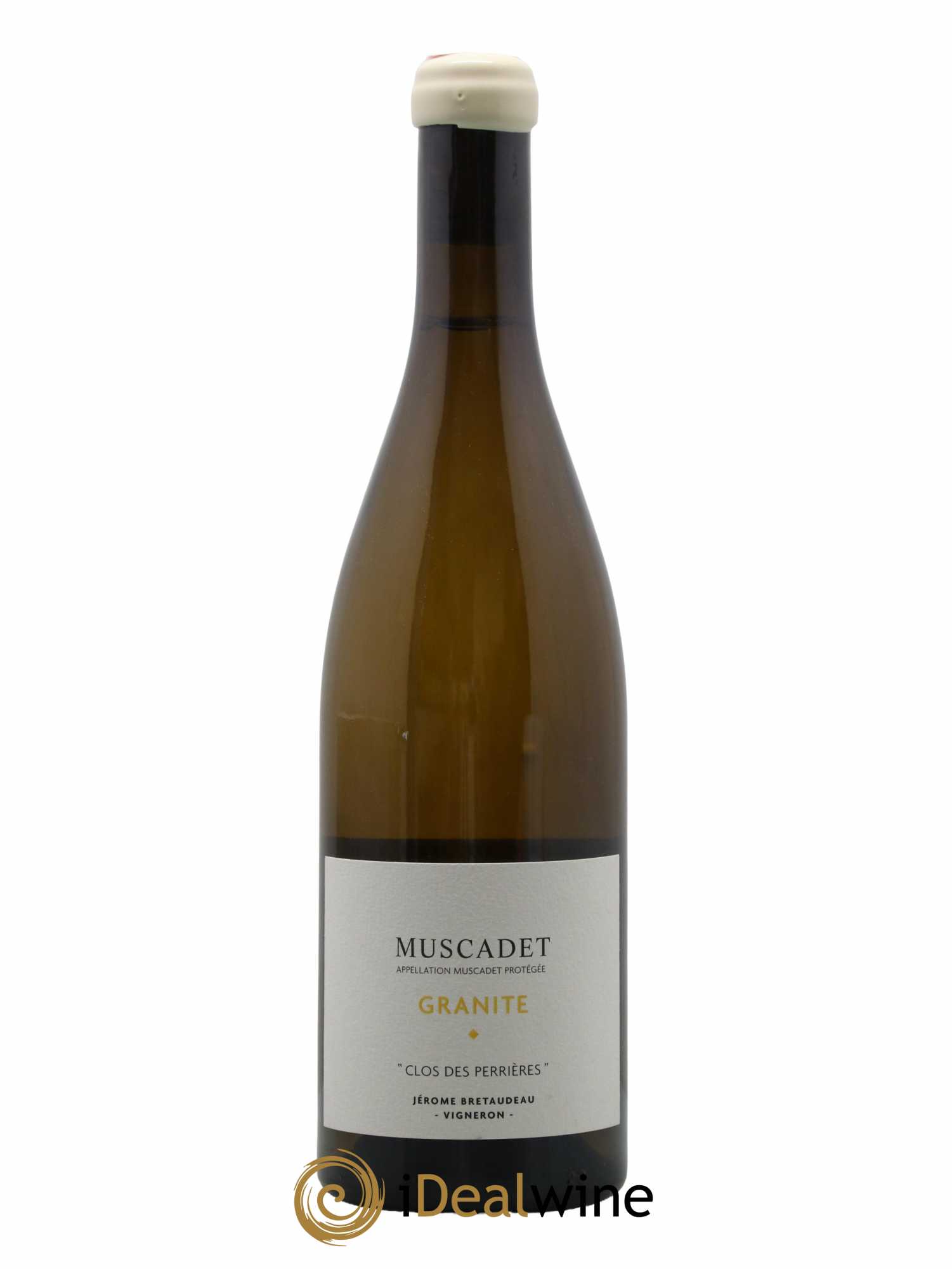 Muscadet-Sèvre-et-Maine Granite Clos des Perrières Jérôme Bretaudeau - Domaine de Bellevue 2020 - Lot de 1 bouteille - 0