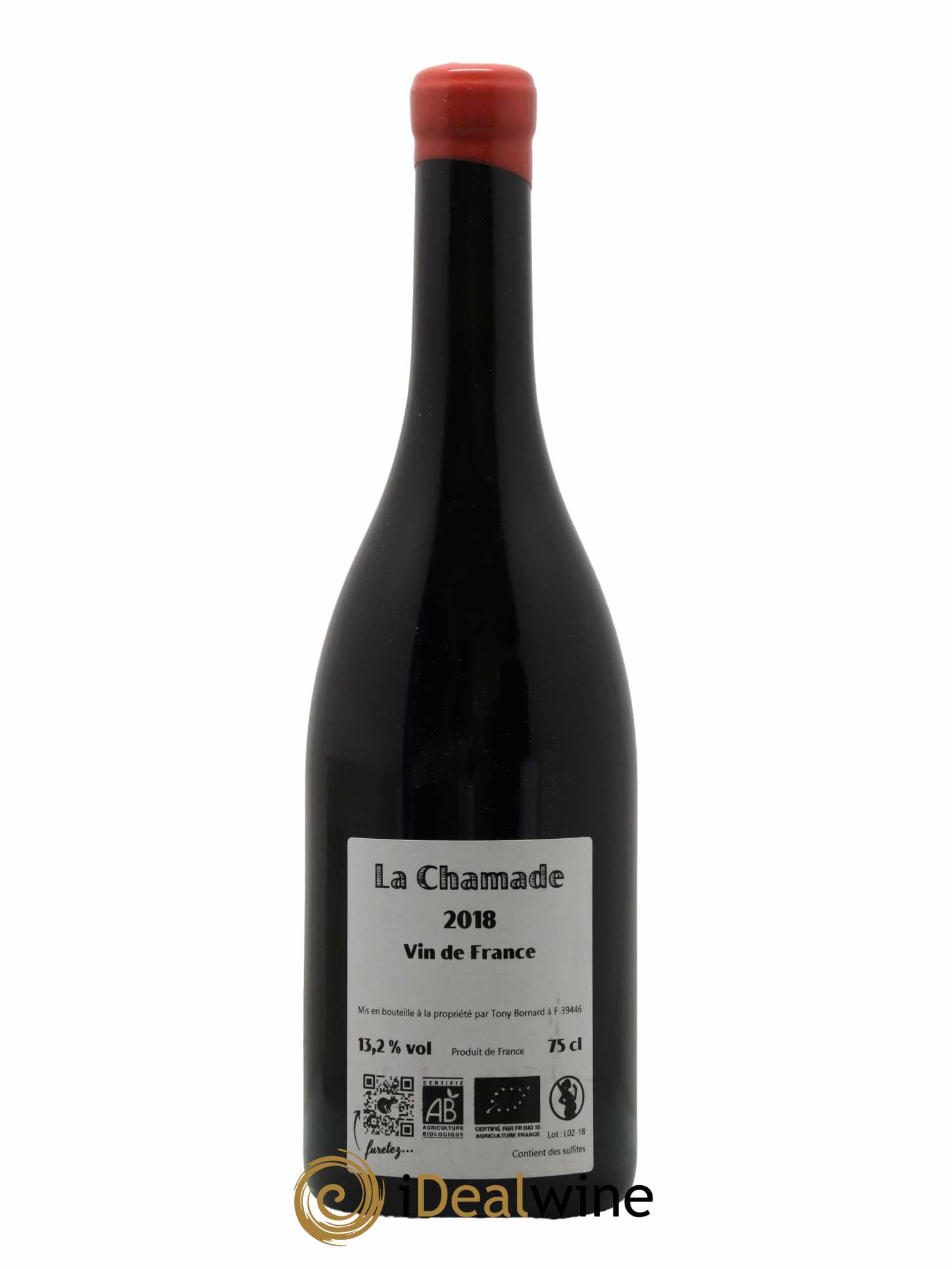 Vin de France La Chamade Bornard 2018 - Lot de 1 bouteille - 1