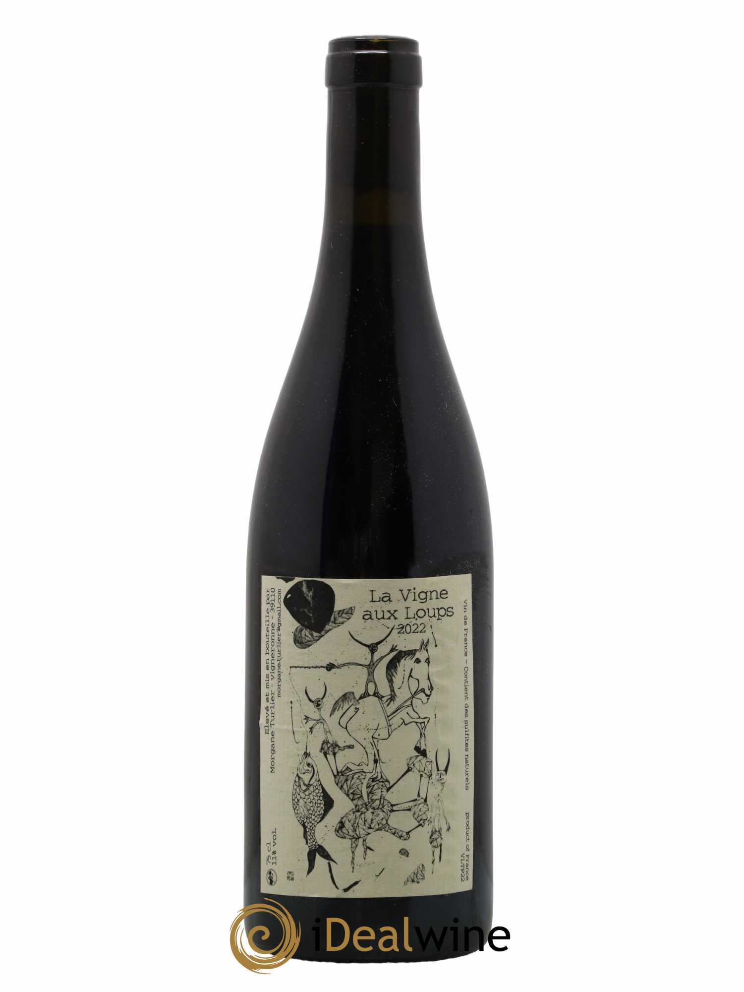 Vin de France La Vigne aux Loups Morgane Turlier 2022 - Lot de 1 bouteille - 0