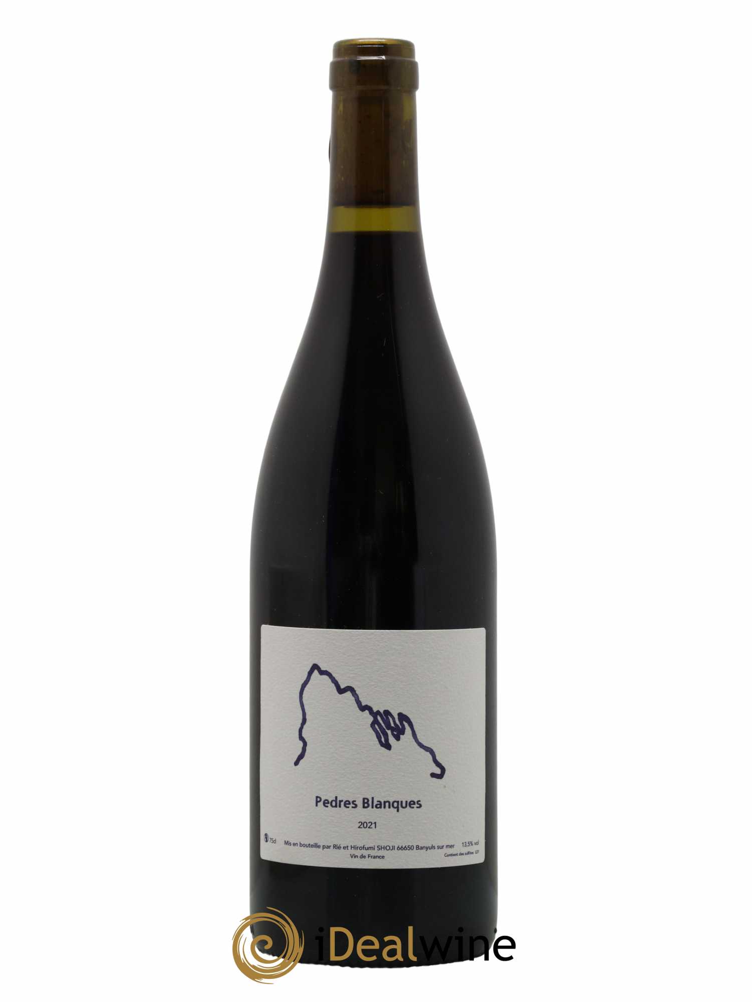 Vin de France Pedres Blanques Rié et Hirofumi Shoji 2021 - Lot de 1 bouteille - 0