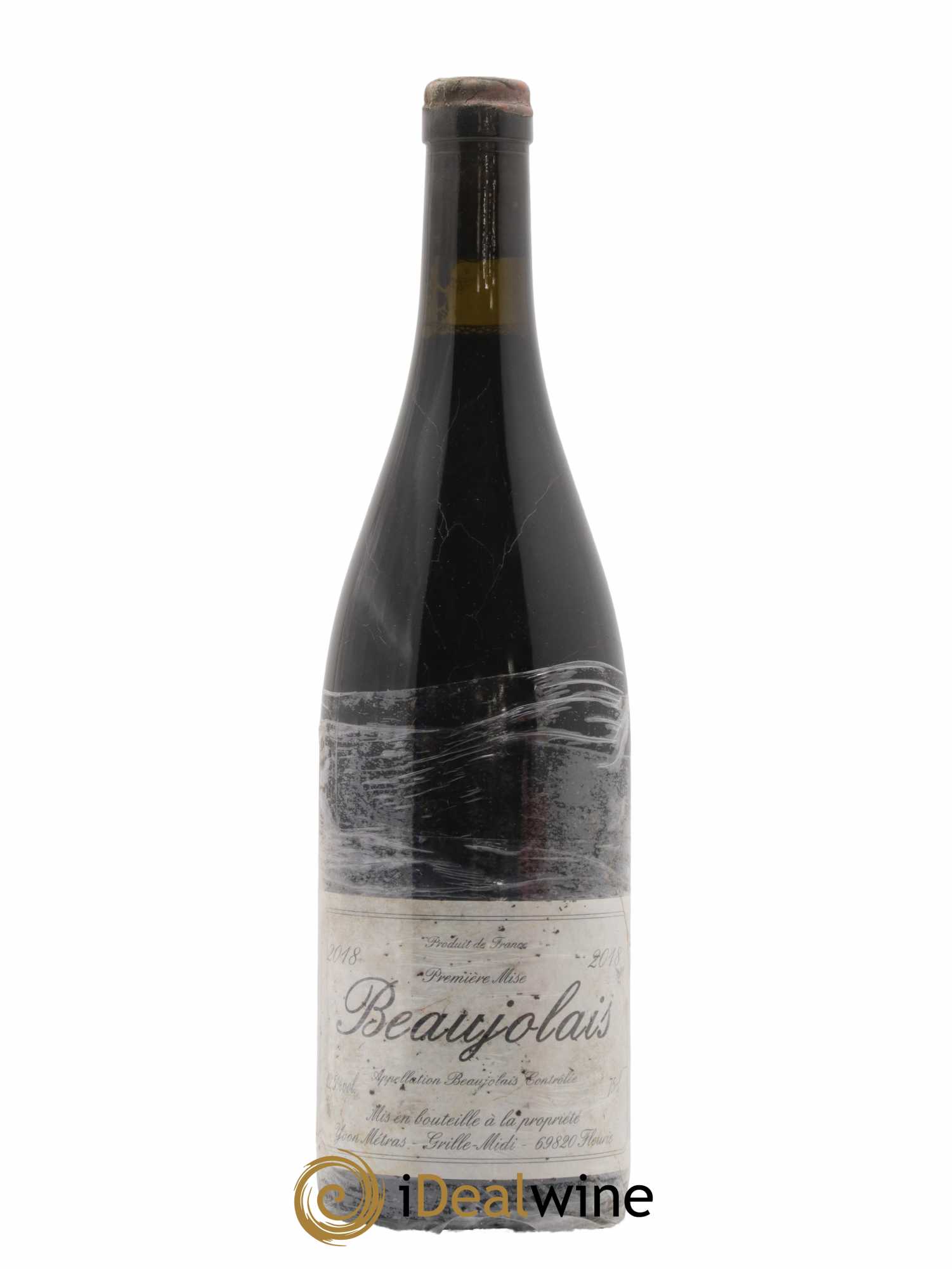 Beaujolais 1ère mise Yvon Métras 2018 - Lot de 1 bouteille - 0