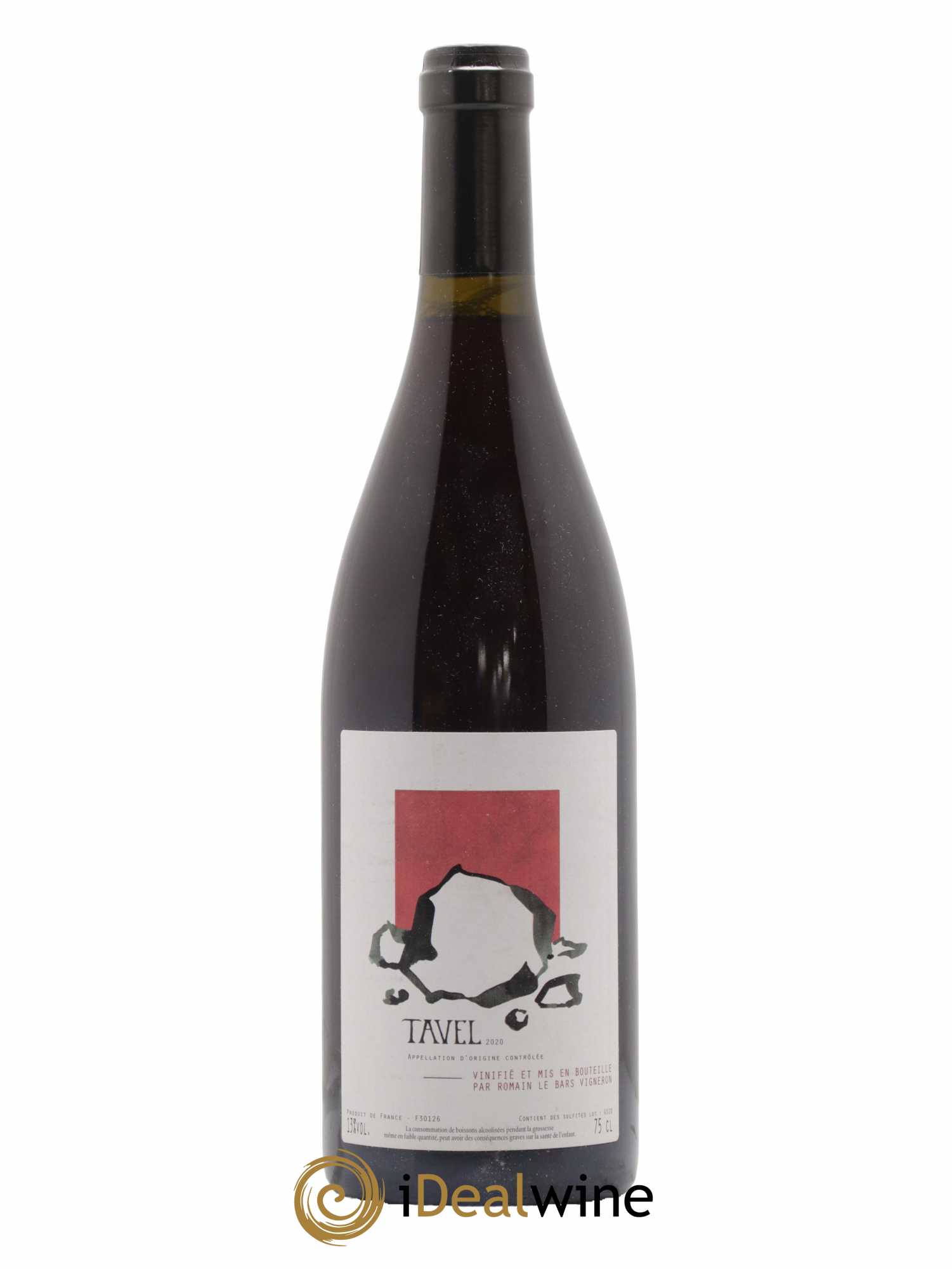 Tavel Romain Le Bars 2020 - Lot de 1 bouteille - 0