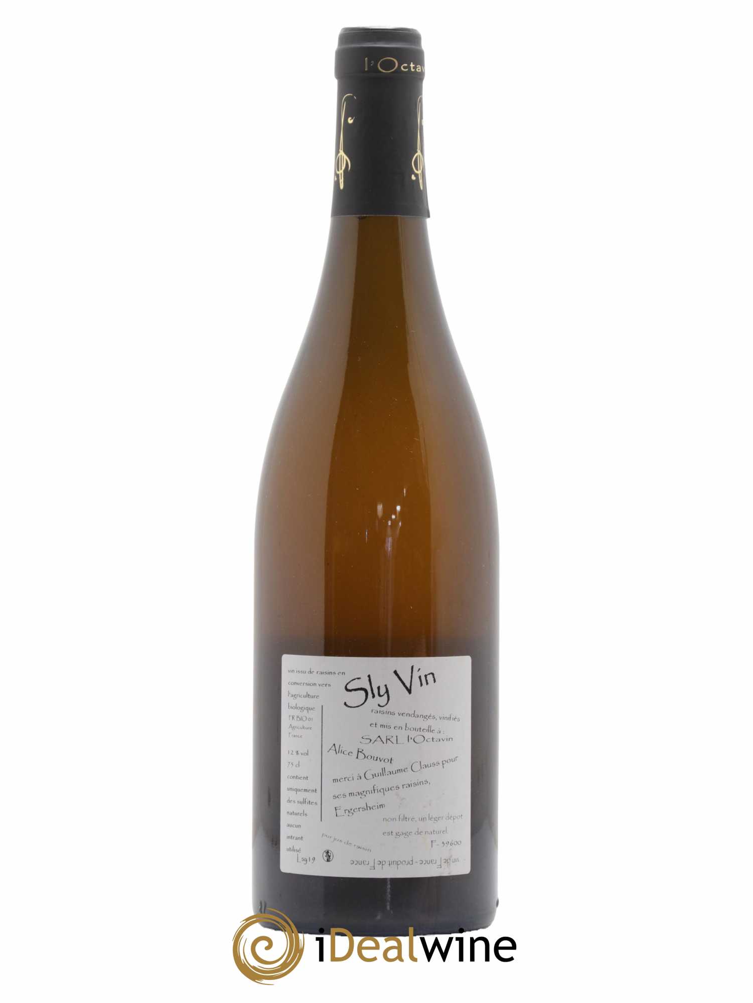 Vin de France Sly Vin Domaine de l'Octavin Alice Bouvot 2019 - Lot de 1 bouteille - 1