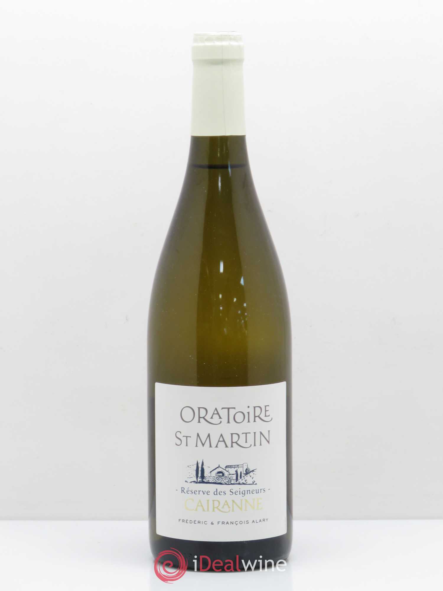 Cairanne Réserve des Seigneurs Oratoire Saint-Martin - Frédéric et François Alary 2015 - Lot de 1 bouteille - 0
