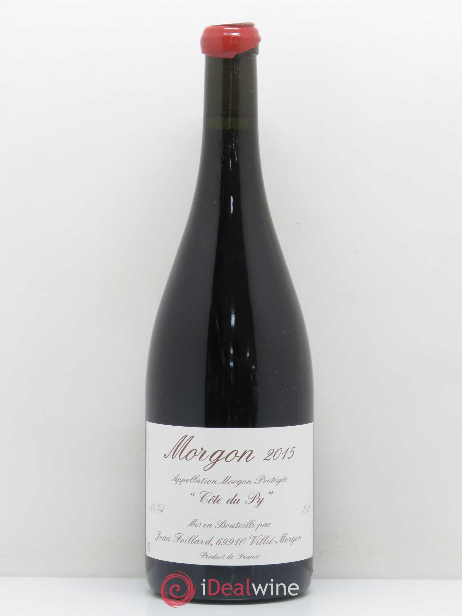 Morgon Côte du Py Jean Foillard 2015 - Lot de 1 bouteille - 0