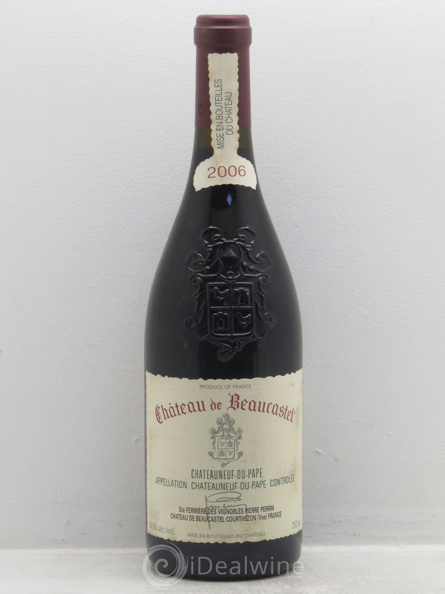 Châteauneuf-du-Pape Château de Beaucastel Famille Perrin 2006 - Lot de 6 bouteilles - 0