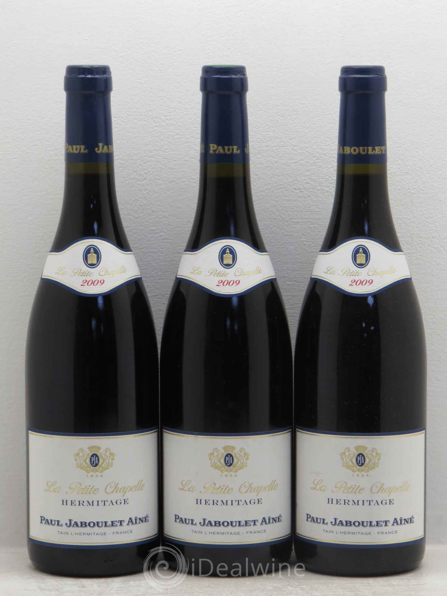 Hermitage La Petite Chapelle Paul Jaboulet Ainé (sans prix de réserve) 2009 - Lot de 3 bouteilles - 0