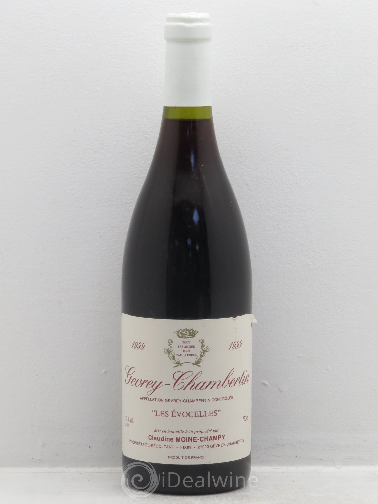 Gevrey-Chambertin Les Evocelles - Claudine Moine-Champy 1999 - Posten von 6 Flaschen - 0