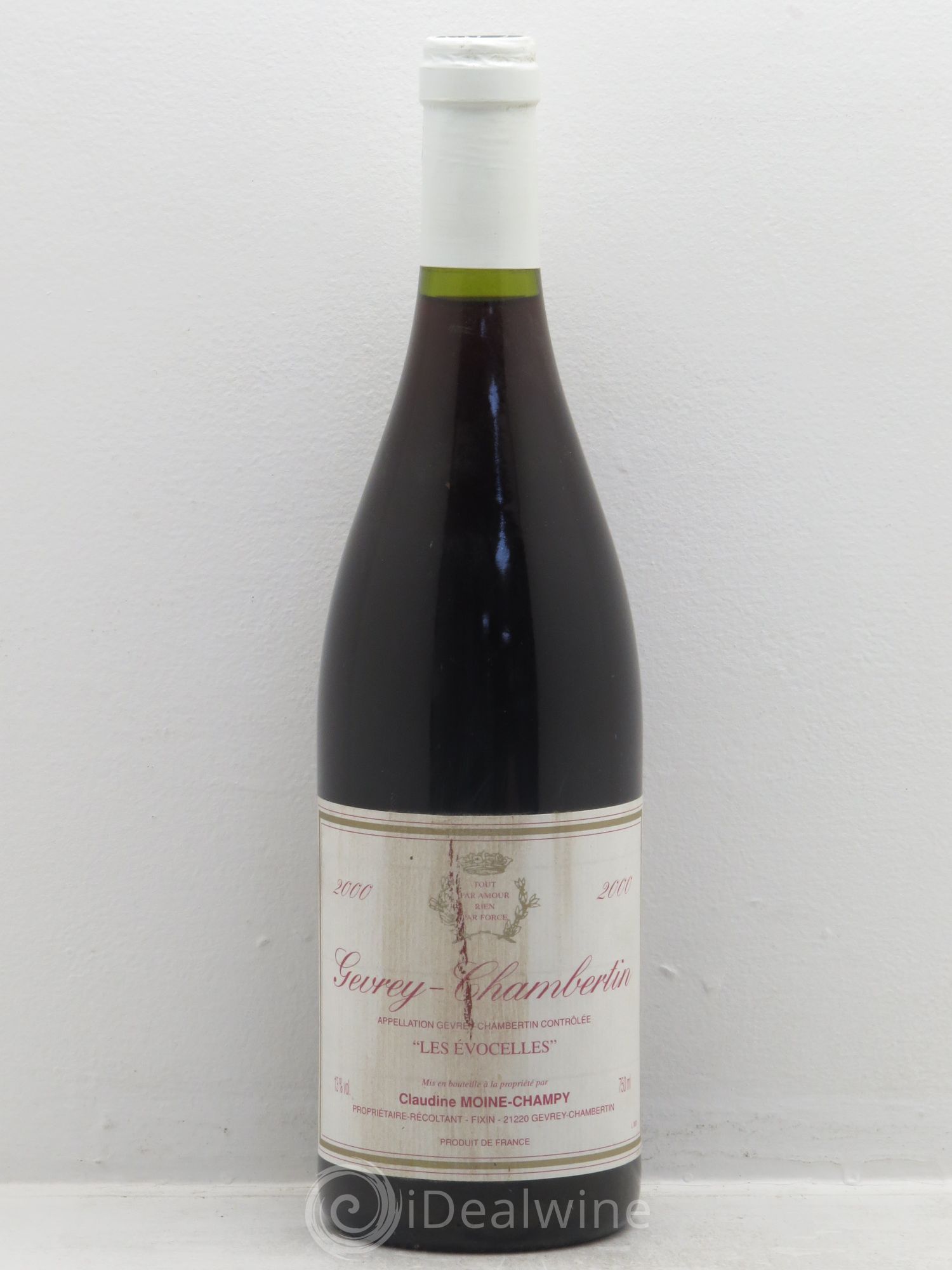 Gevrey-Chambertin Les Evocelles - Claudine Moine-Champy 2000 - Posten von 6 Flaschen - 0