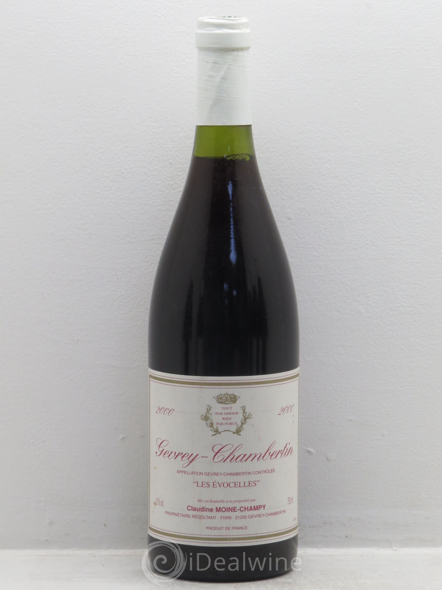 Gevrey-Chambertin Les Evocelles - Claudine Moine-Champy 2000 - Posten von 6 Flaschen - 0