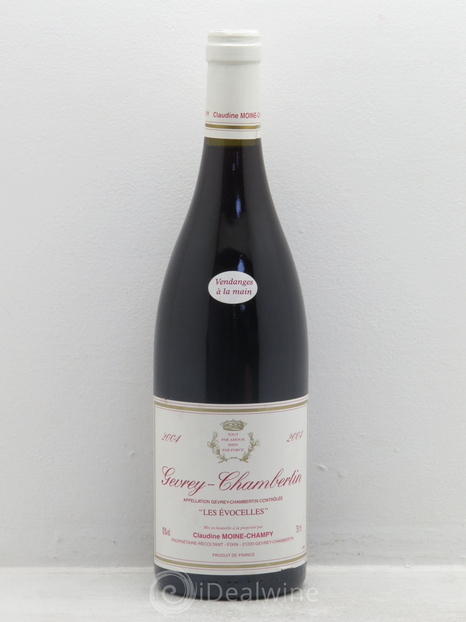 Gevrey-Chambertin Les Evocelles - Claudine Moine-Champy 2004 - Posten von 6 Flaschen - 0