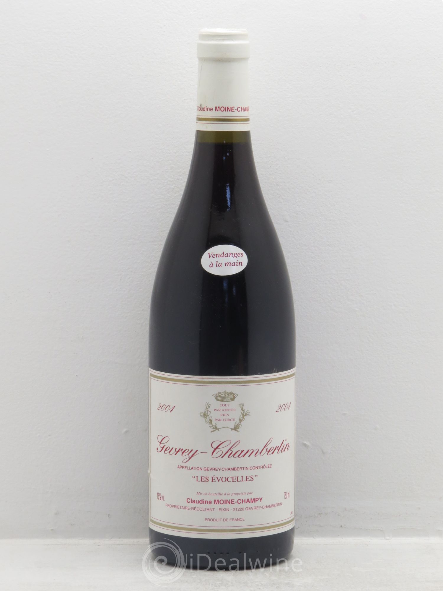 Gevrey-Chambertin Les Evocelles - Claudine Moine-Champy 2004 - Posten von 6 Flaschen - 0