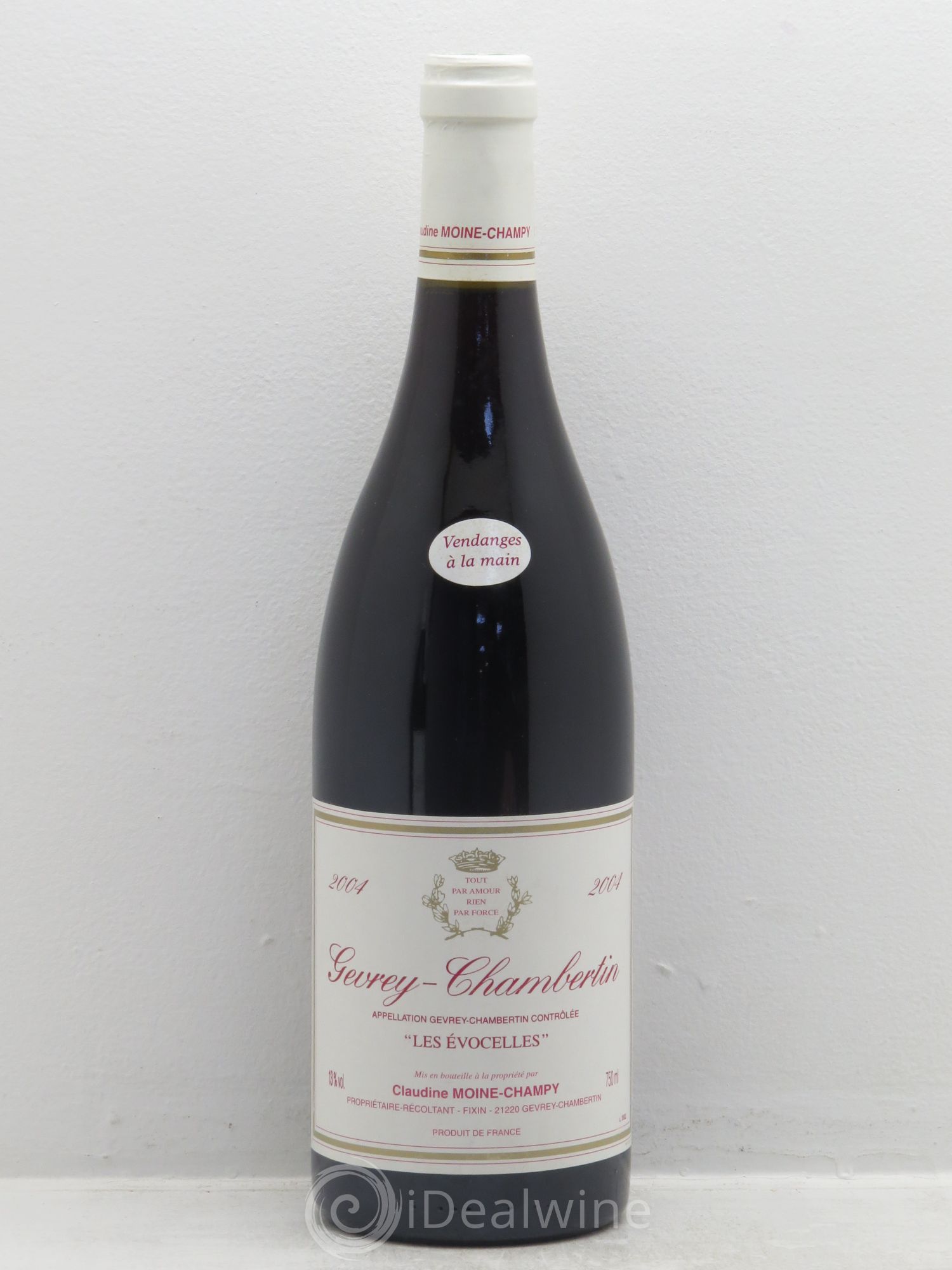 Gevrey-Chambertin Les Evocelles - Claudine Moine-Champy 2004 - Posten von 1 Flasche - 0
