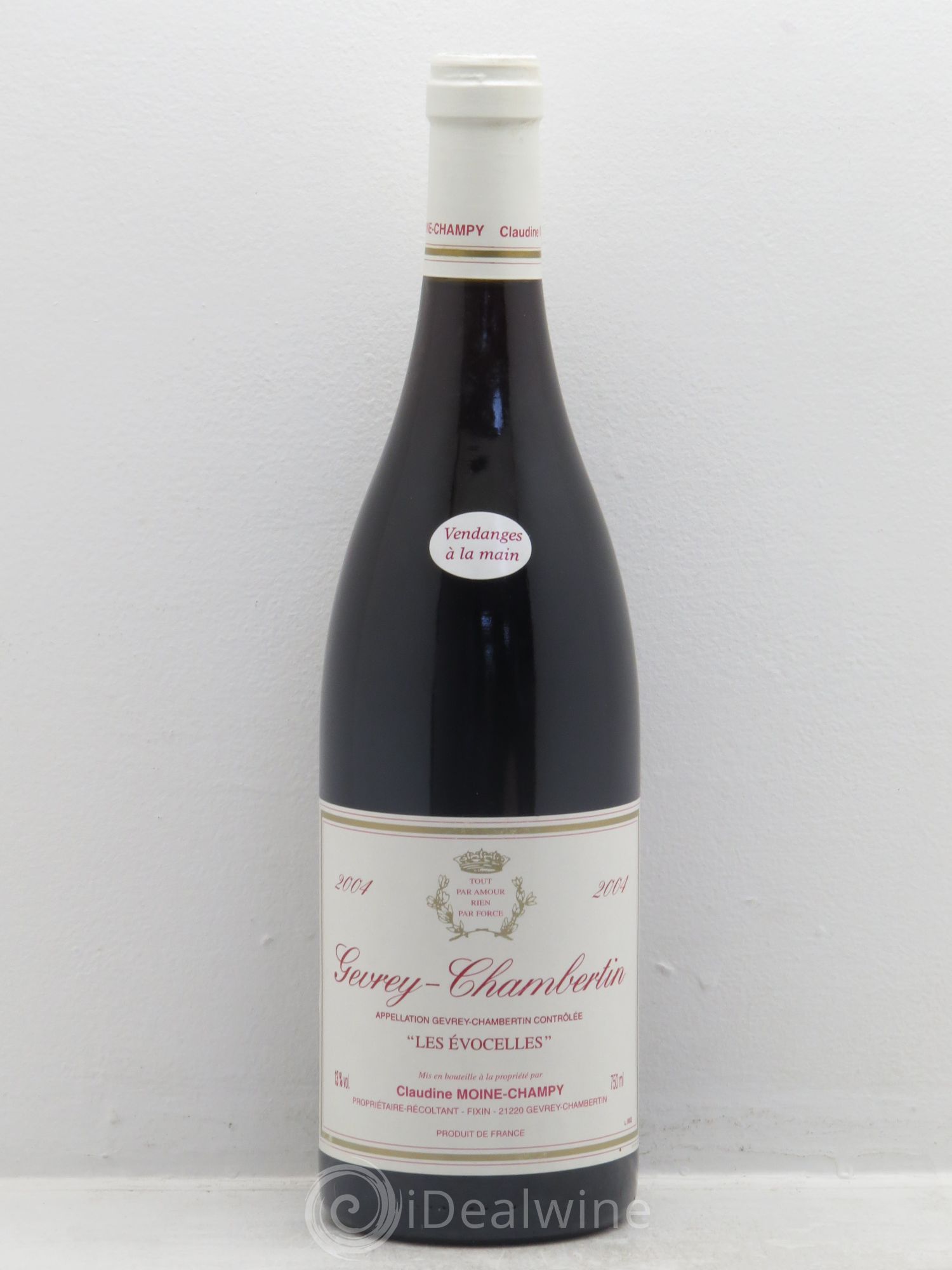 Gevrey-Chambertin Les Evocelles - Claudine Moine-Champy (sans prix de réserve) 2004 - Posten von 1 Flasche - 0